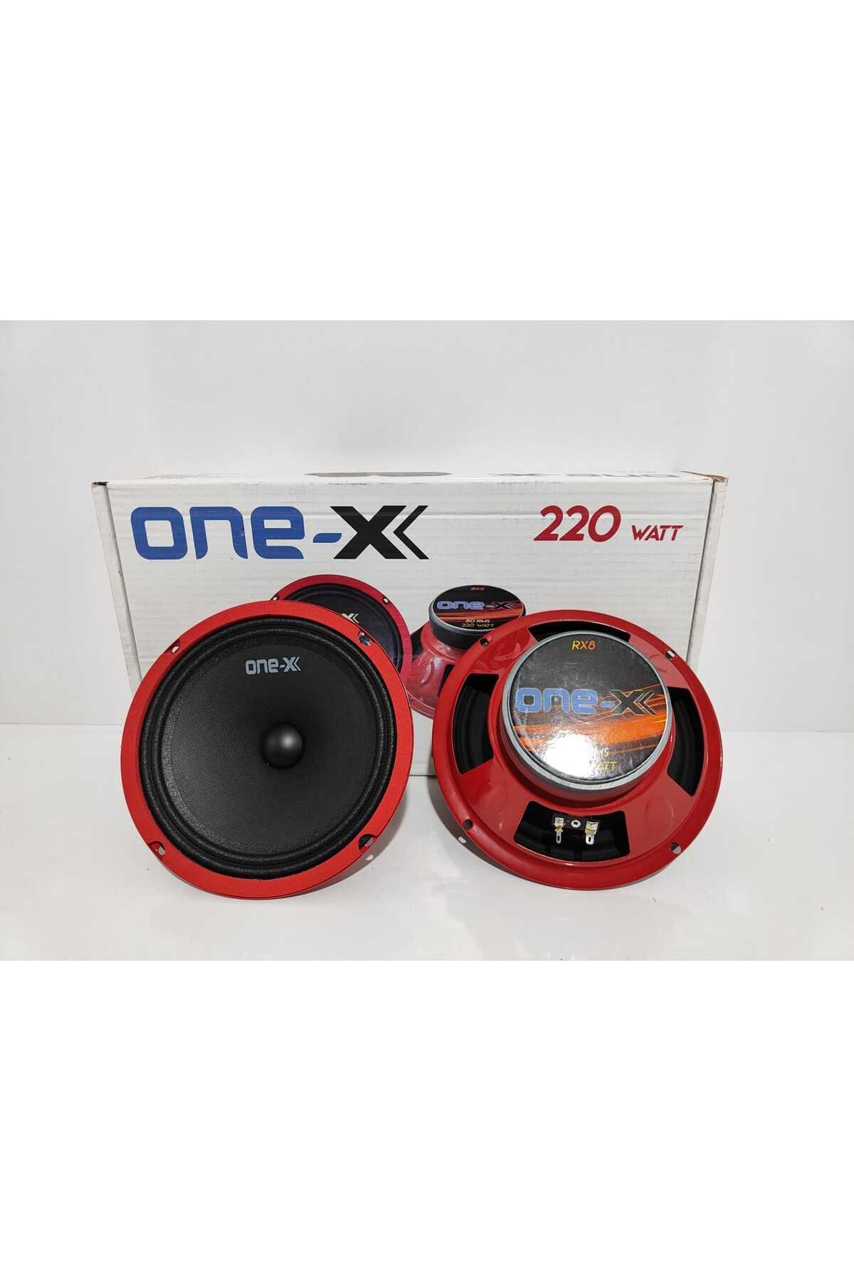 ONE X ONE-X RX-8 20 CM 80 RMS 220 W MIDRANGE HOPARLÖR