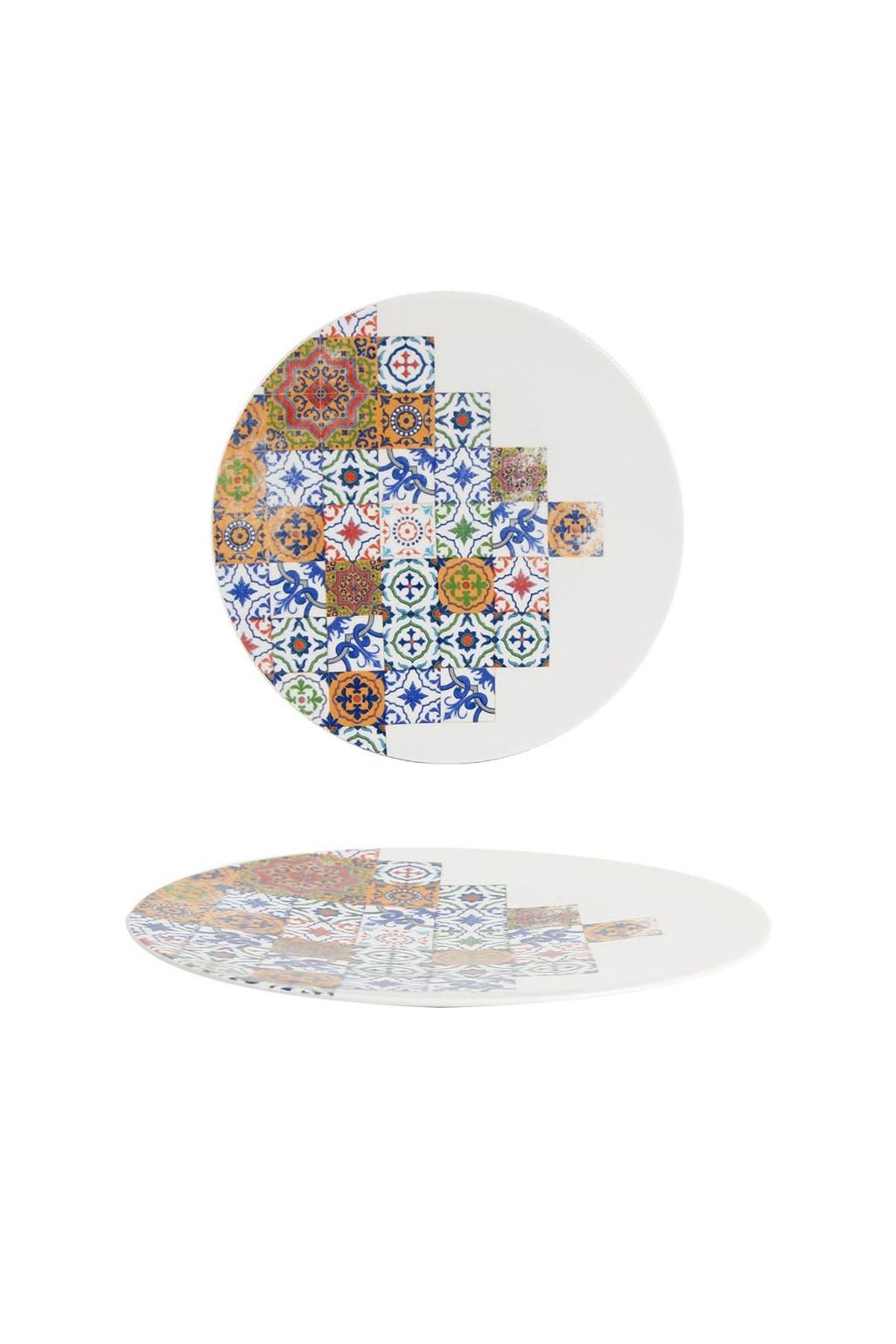 Porland Tiles Yemek Tabağı, Porselen