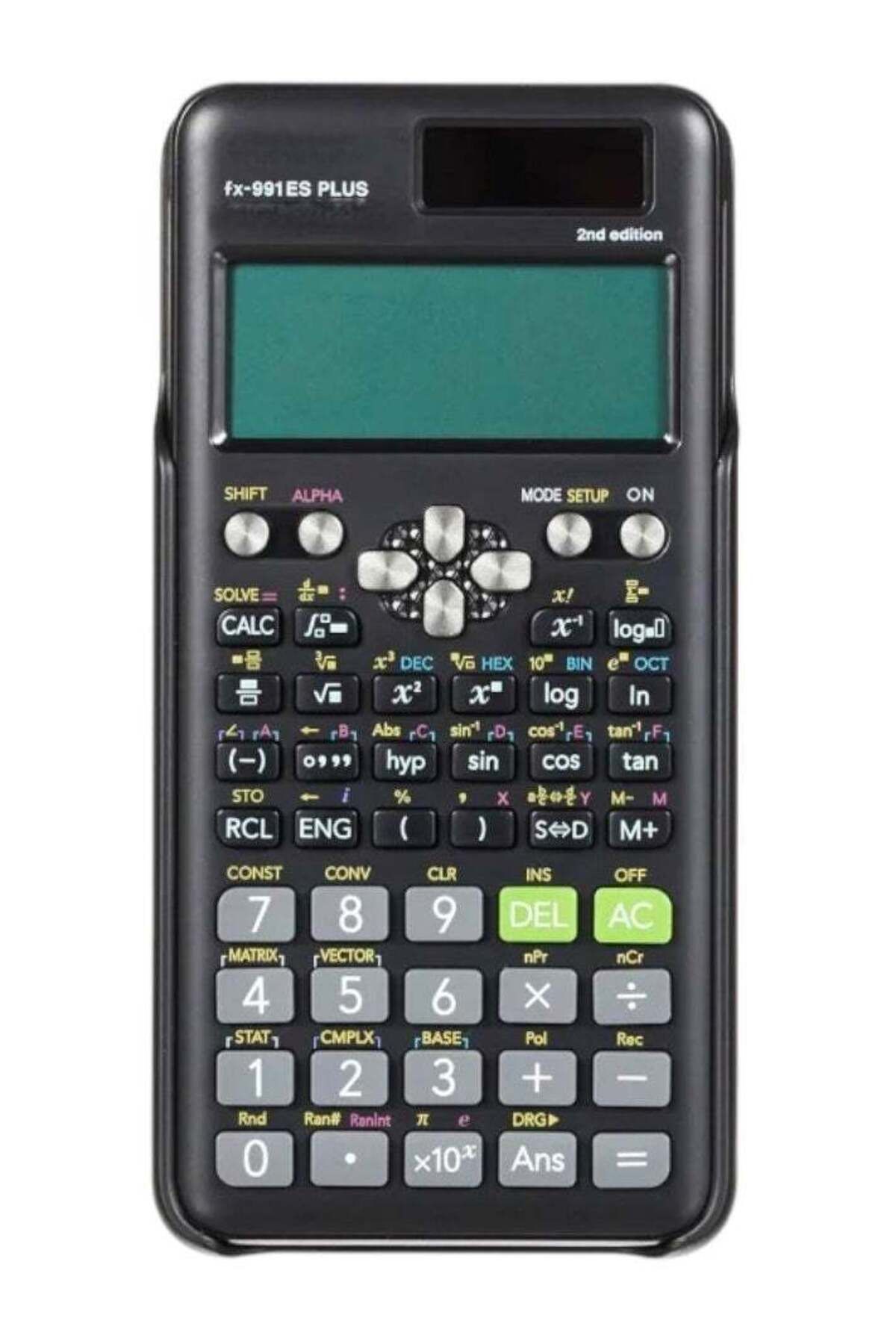 Toybox-2 Line Display Scientific Calculator For Student & Financial use with Fractions Chemistry-Math-Gener 1