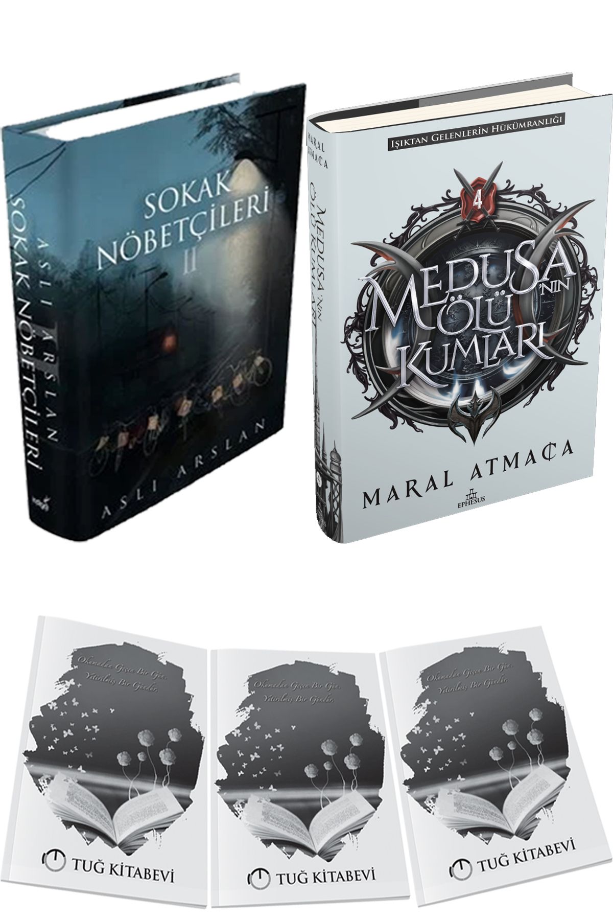 İndigo Kitap Sokak Nöbetçileri 2 Ciltli ve Medusanın Ölü Kumları 4 Ciltli + Hediyeli