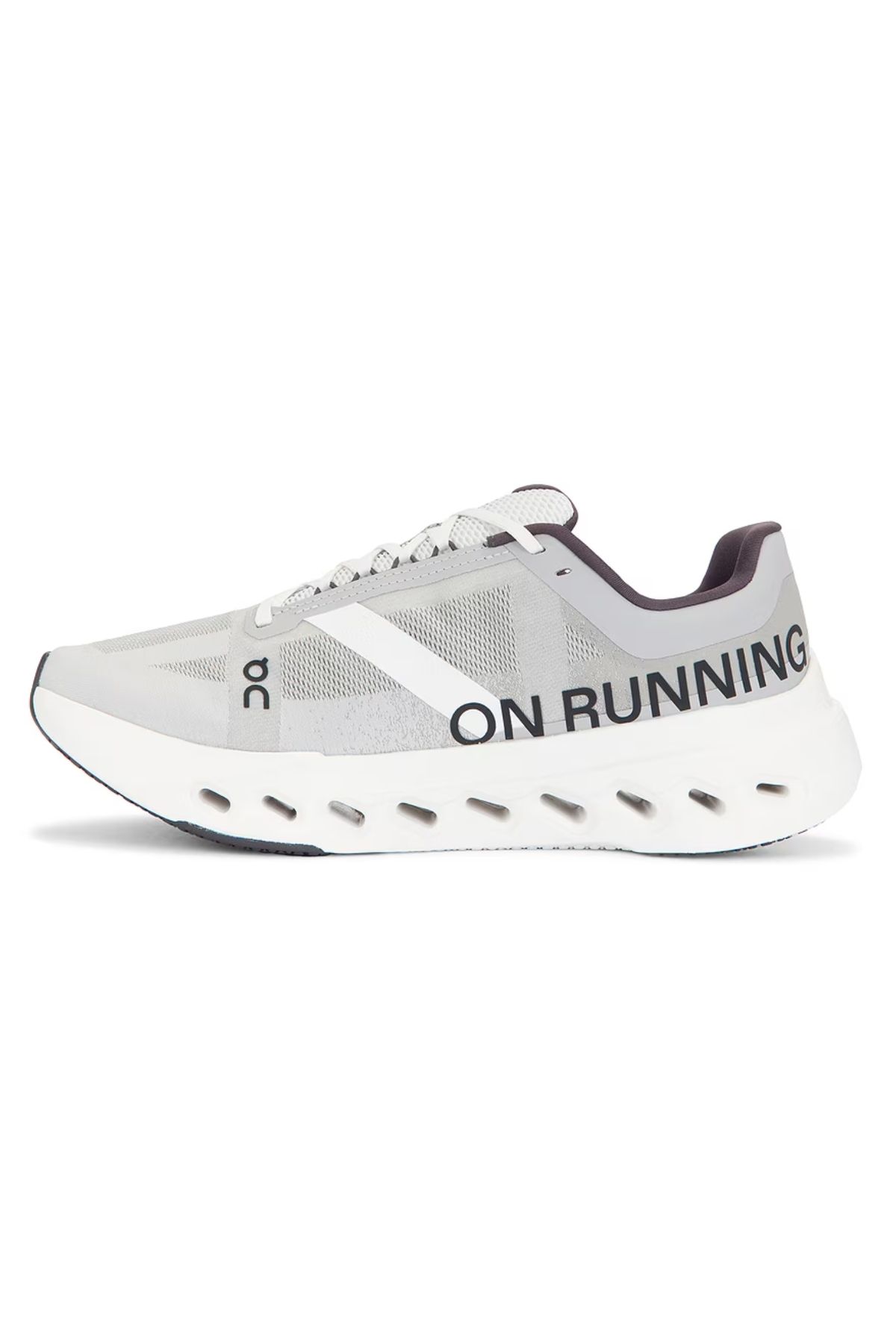 ON-Cloudsurfer Next "Light Grey" – Performance Running Shoes with Helion™ Superfoam 4