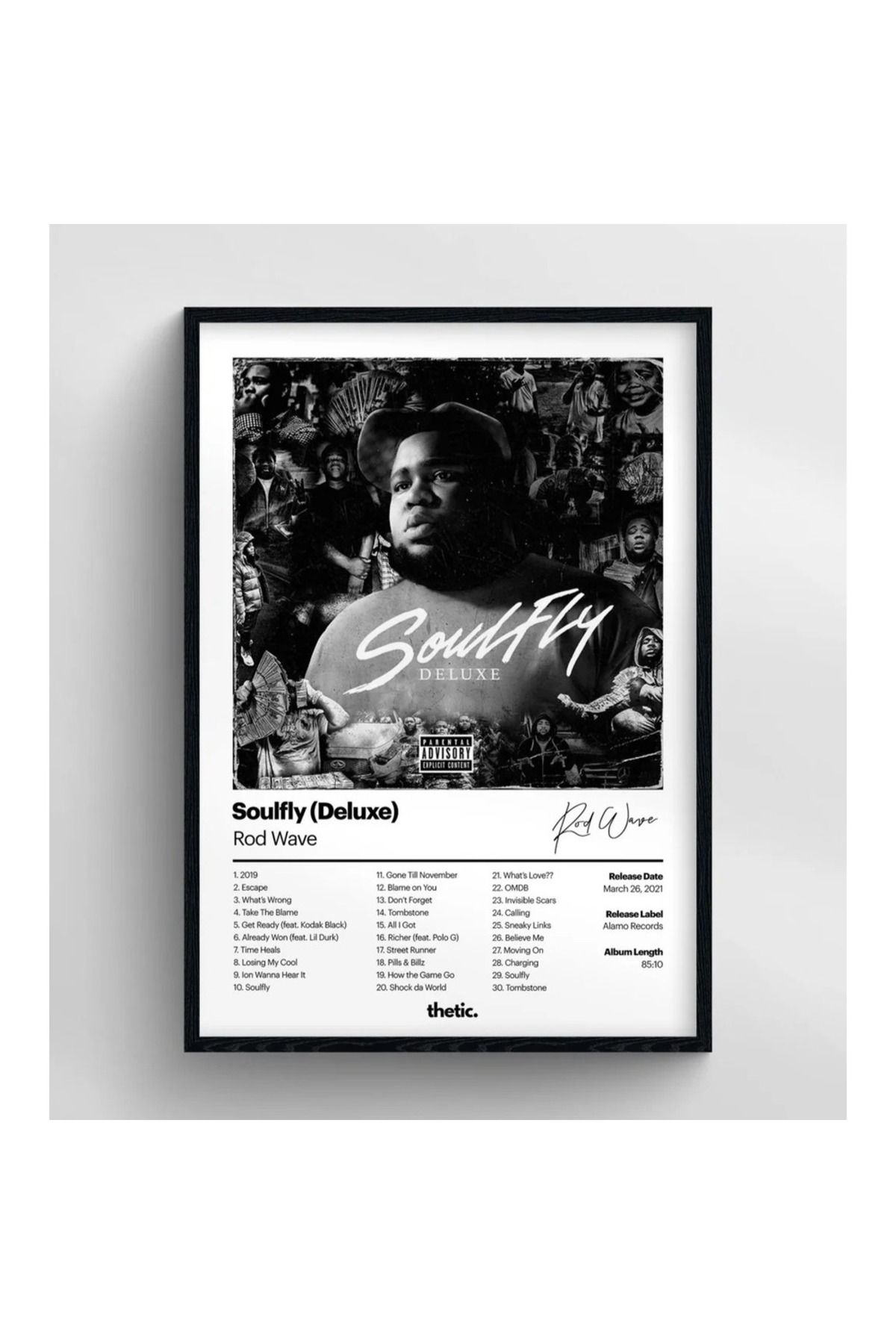 Thetic Rod Wave - SOULFLY (DELUXE) Albüm Koleksiyonu