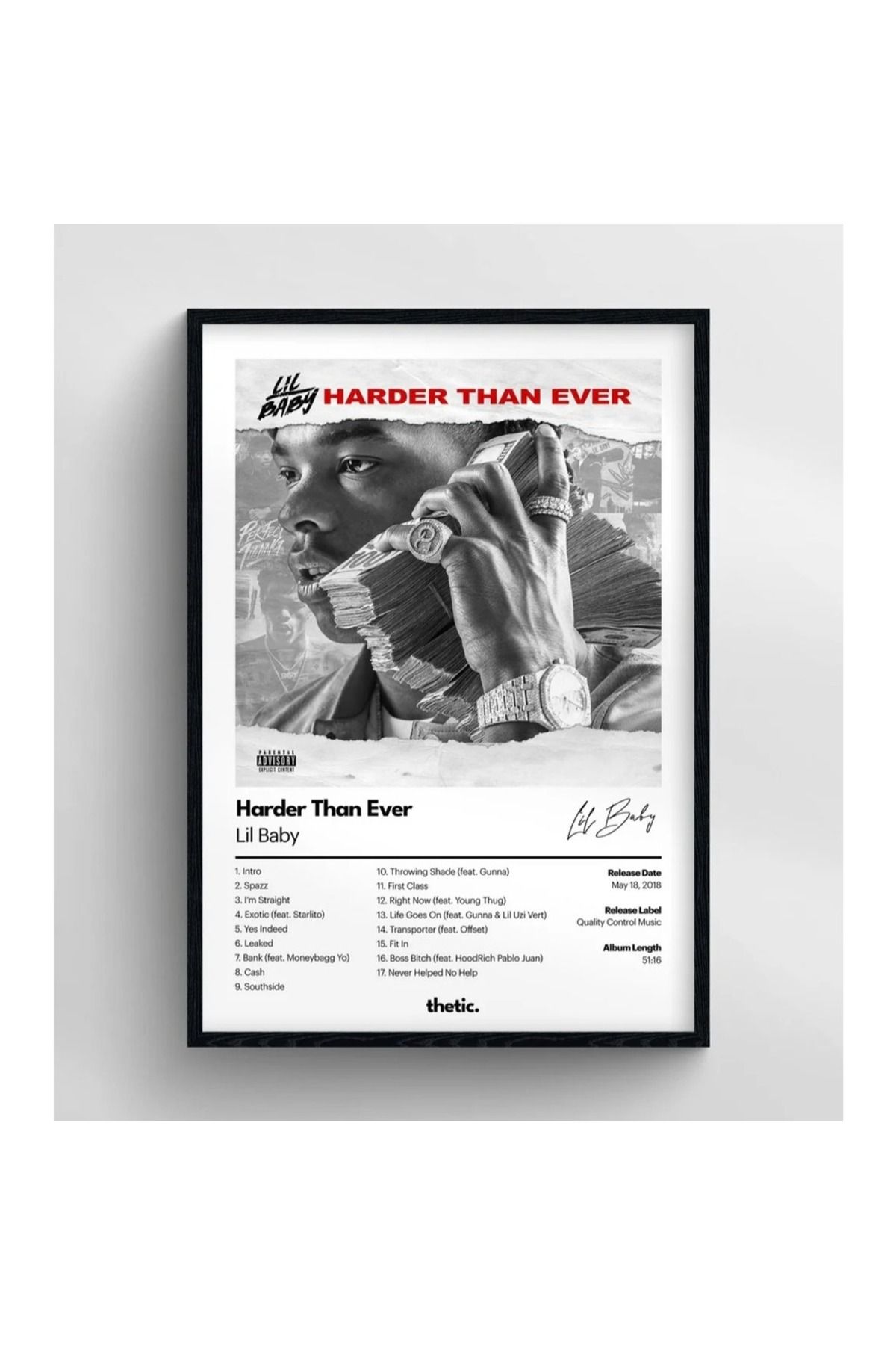 Thetic Lil Baby - HARDER THAN EVER Albüm Koleksiyonu