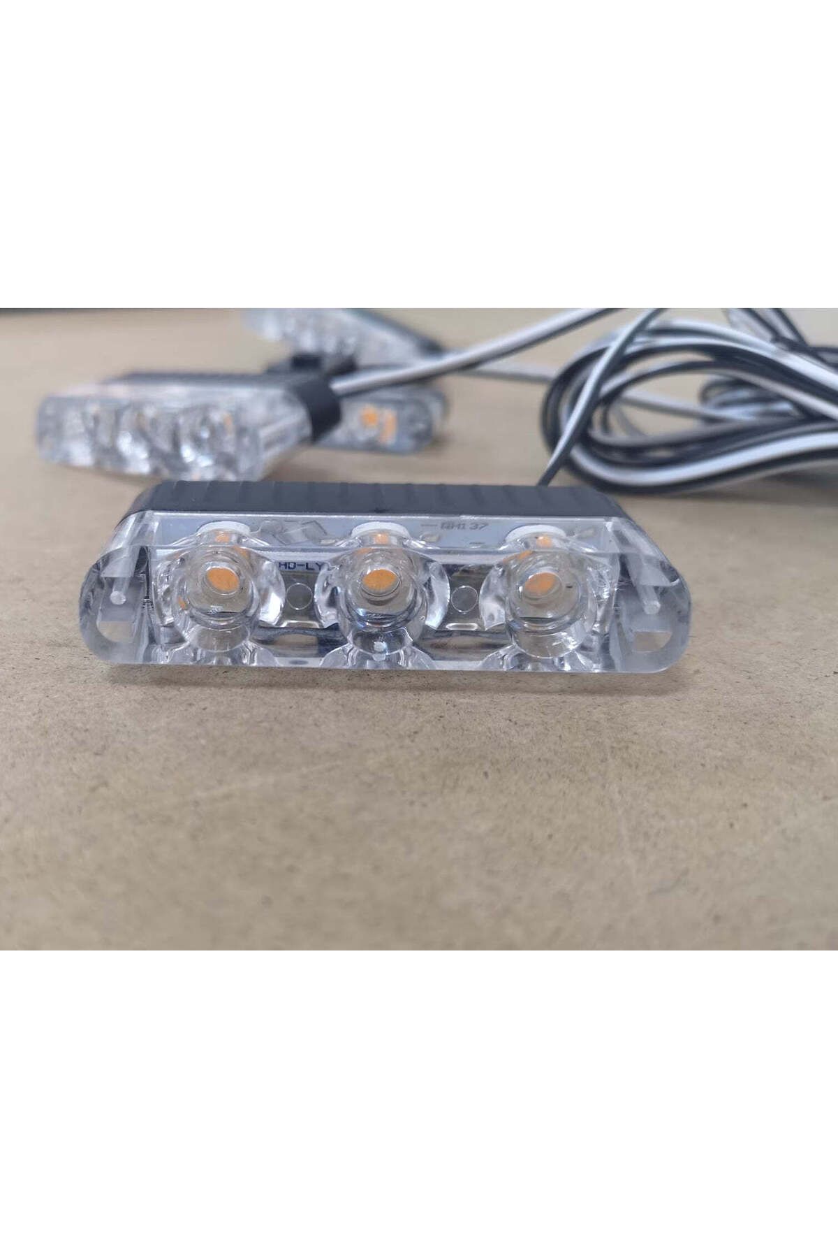 divendi-ro-Yellow warning lights for grid, LED, 36W, 12V, strobe and remote control functions 5