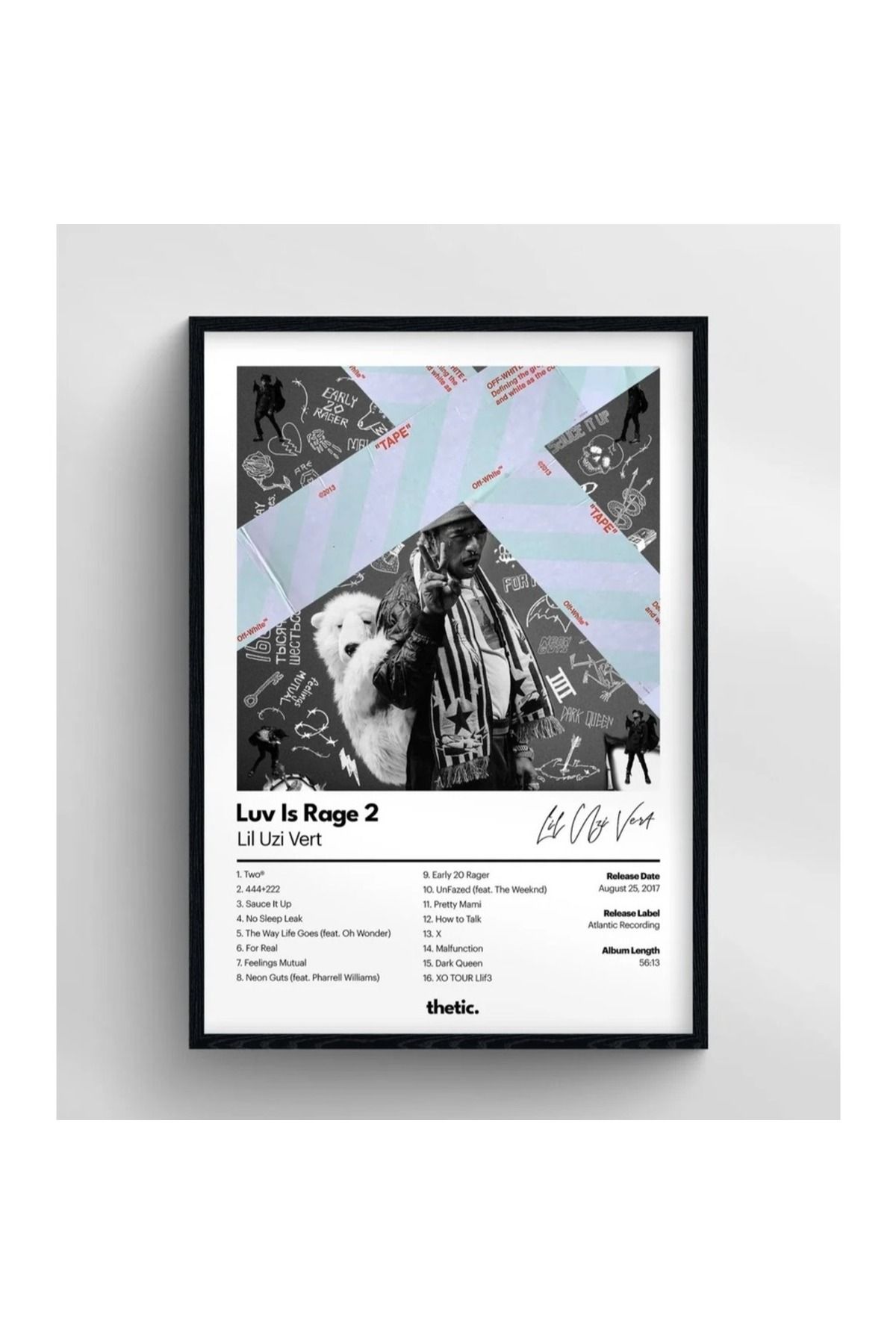 Thetic Lil Uzi Vert - LUV IS RAGE 2 Albüm Koleksiyonu
