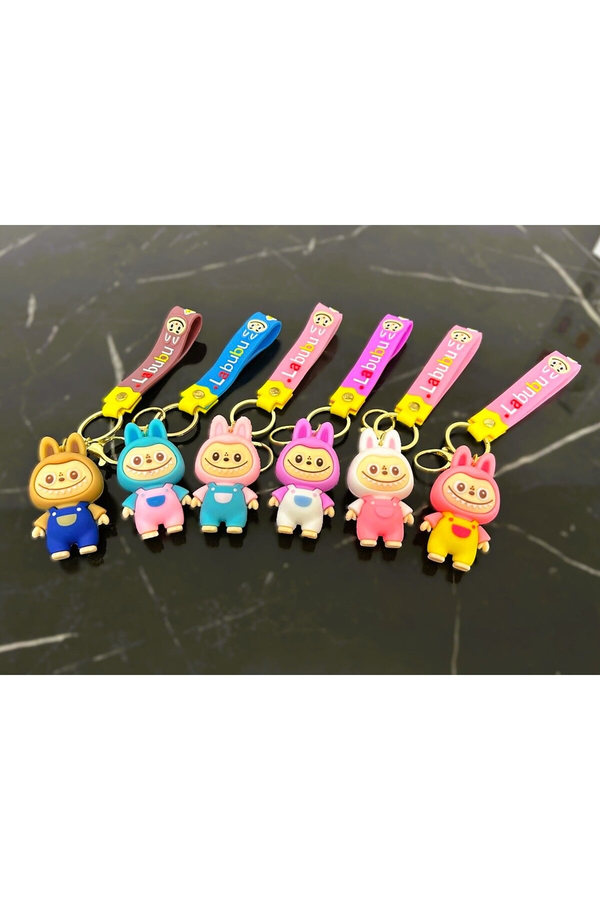 Twins Stars 1 ADET Labubu Anahtarlık 7cm (random)