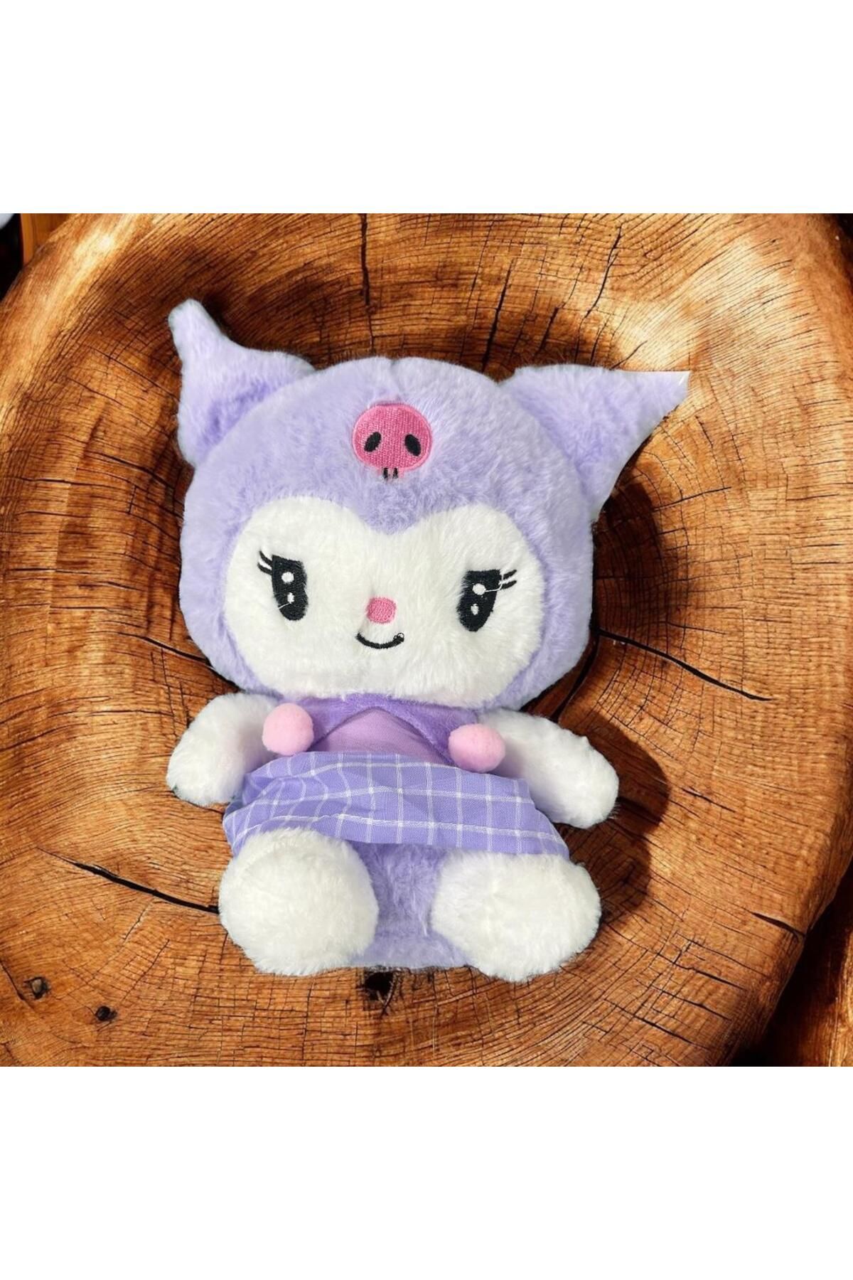 CNS Concept KUROMI ETEKLİ MOR PELUŞ OYUNCAK 23 CM