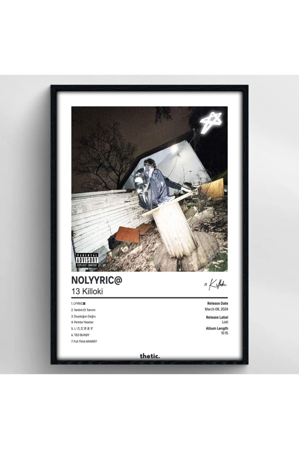 Thetic 13 Killoki - NOLYRIC@ Albüm Koleksiyonu