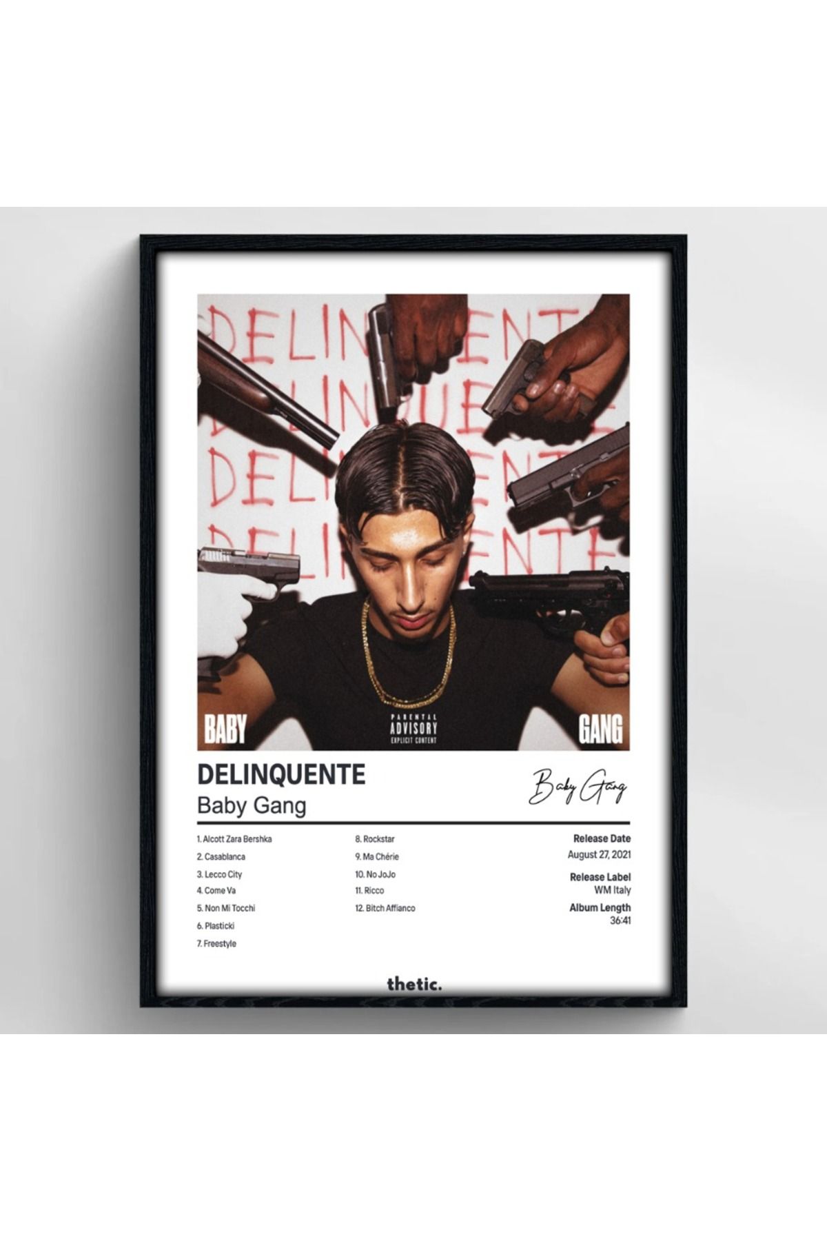 Thetic Baby Gang - DELINQUENTE Albüm Koleksiyonu!