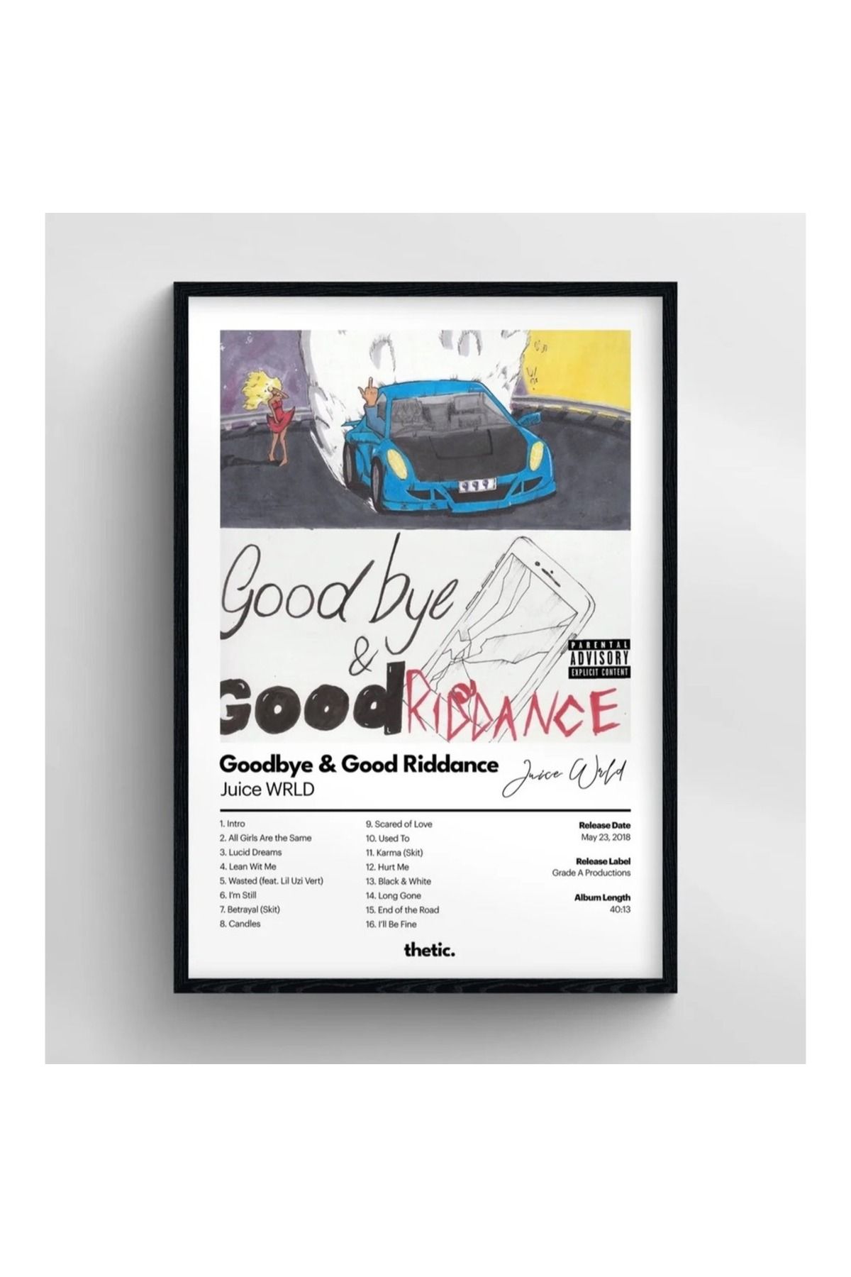 Thetic Juice WRLD - GOODBYE & GOOD RIDDANCE Albüm Koleksiyonu