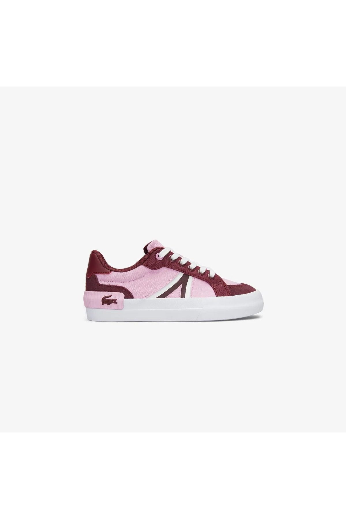 Lacoste L004 KADIN Beyaz Sneaker PNK/WHT