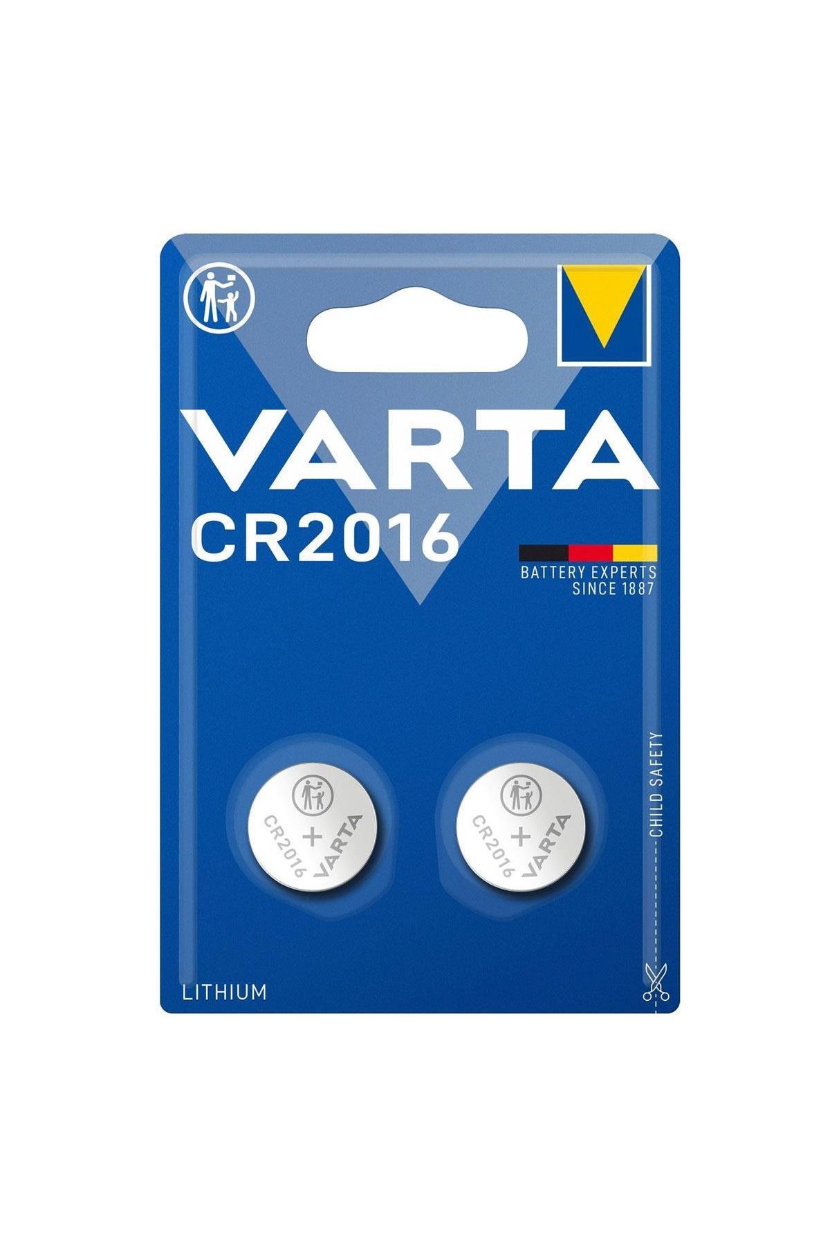 Varta Düğme Pil CR 2016 İkili