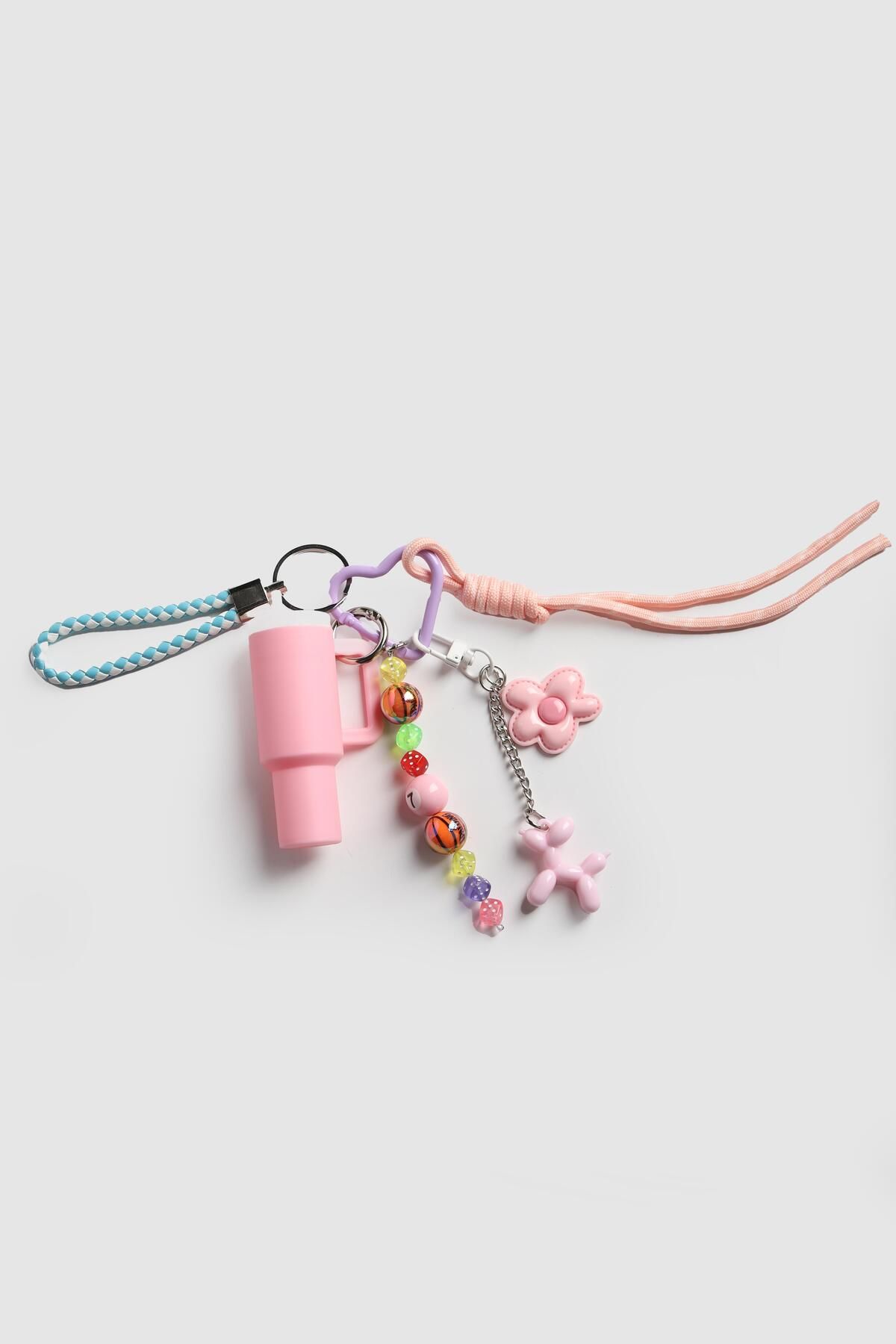La La'Graccio Paris La'Graccio Paris Kadın Çoklu Termos Charm Pembe