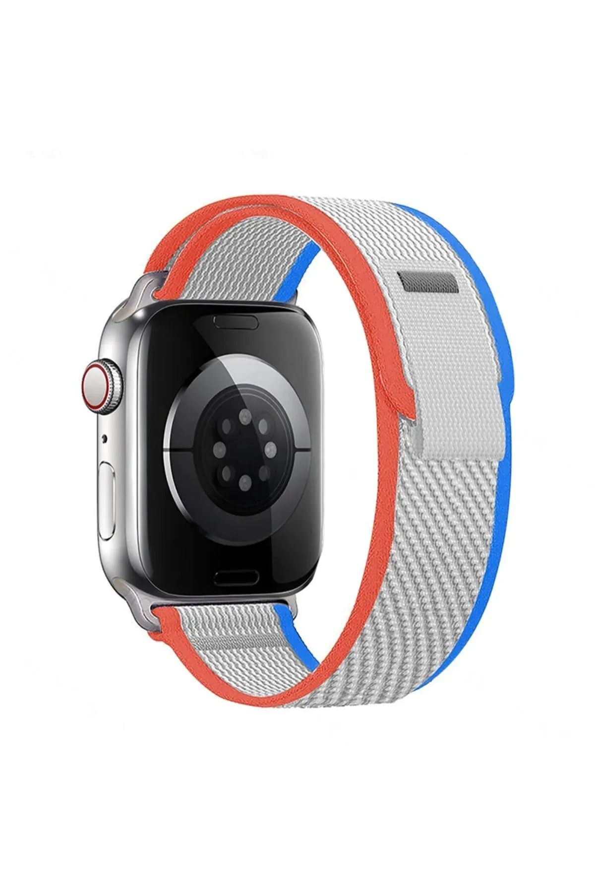 nexnova Apple Watch Uyumlu Seri 1/2/3/4/5/6/se/7/8/9 Ultra/ultra2 42/44/45/49mm - S10(46MM) Kordon Trail 42