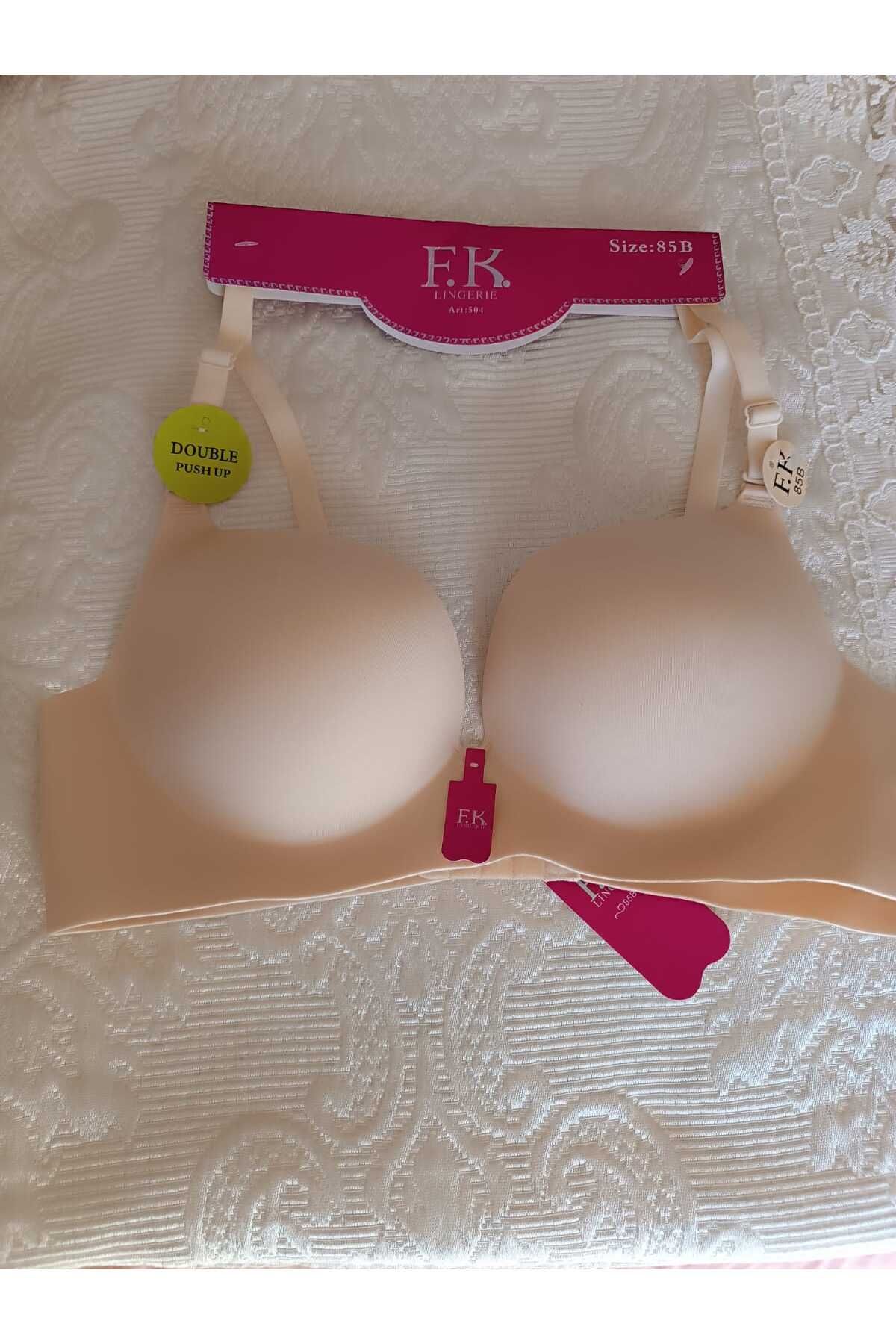 FK Sütyen Lazer Kesim Douple Push up Dolgulu Kopçalı