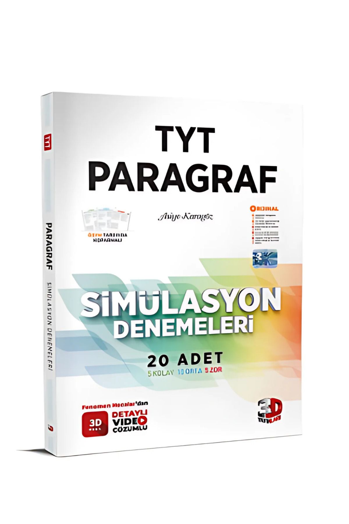 3D Yayınları 2026 3D TYT Simülasyon Paragraf Denemeleri