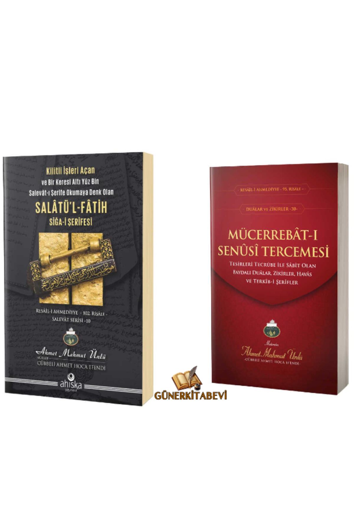 Ahıska Yayınevi Mücerrebatı Senusi Tercümesi & Salatül Fatih Sigai Şerifesi 2 kitap