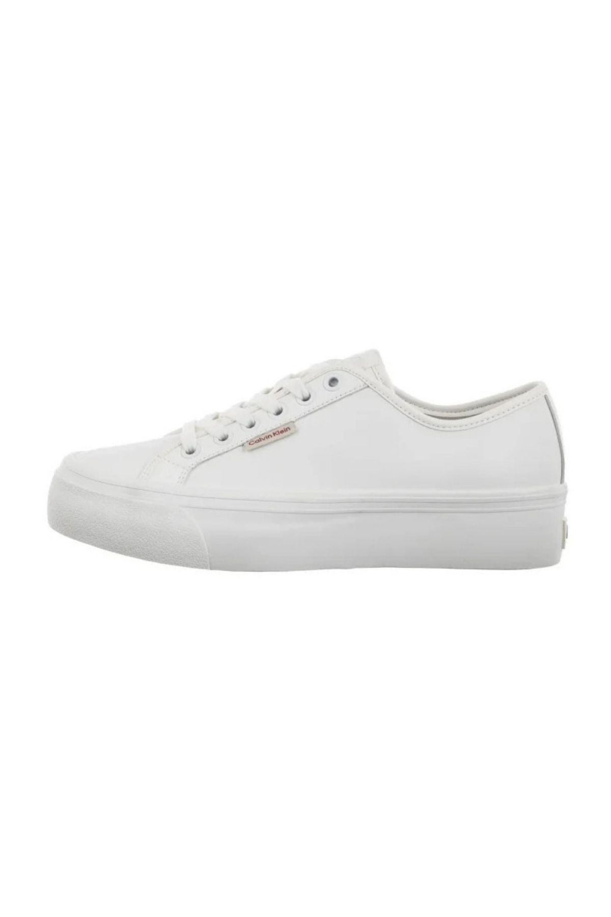 Calvin Klein Vulc Flatform Lth Beyaz Kadın Sneaker
