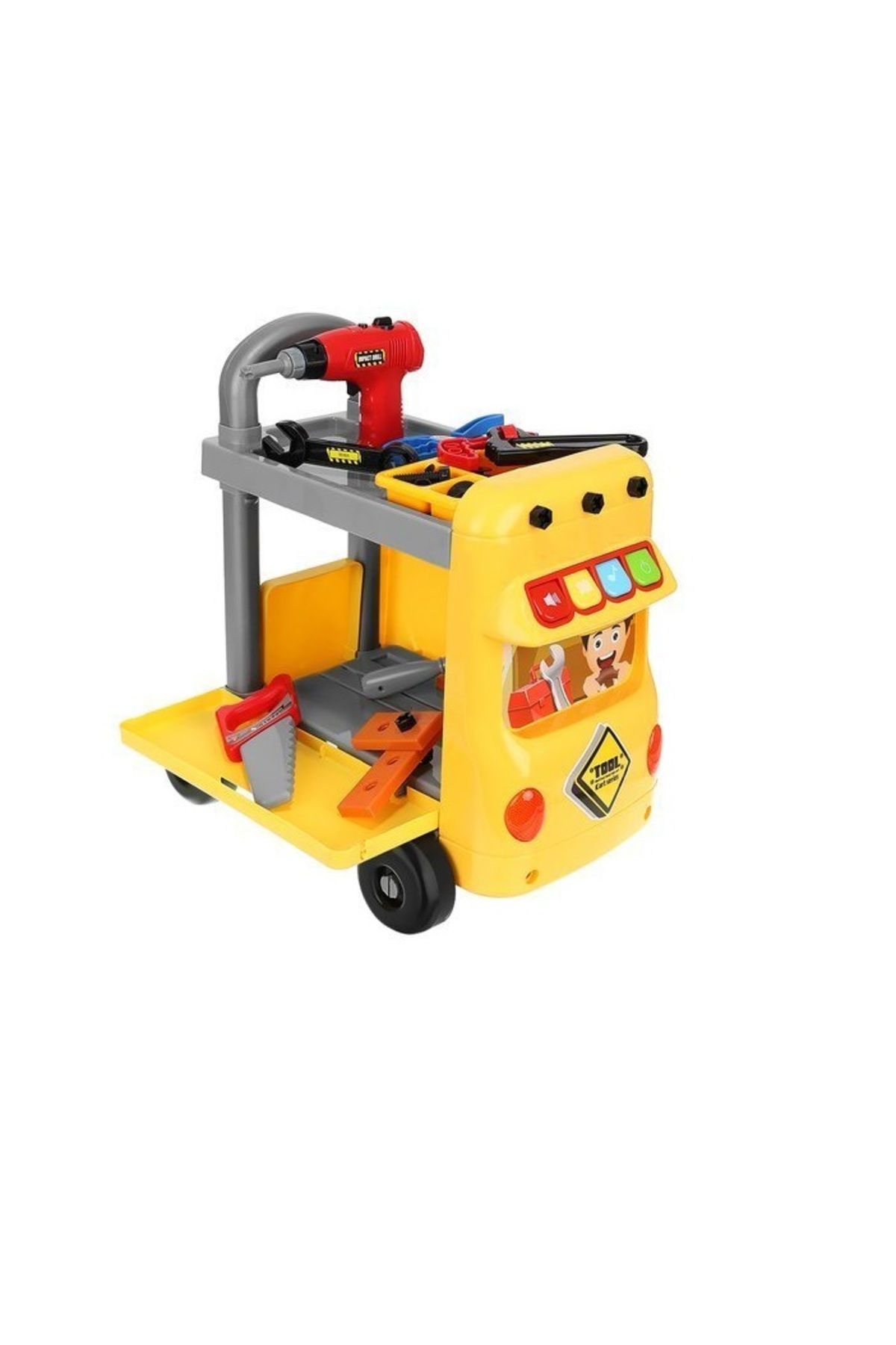 ideal STORE-Interactive Trolley with 2 in 1 Tools idealSTORE Little Master, Dimensions 43 x 31 x 46 cm, Accessorize 6