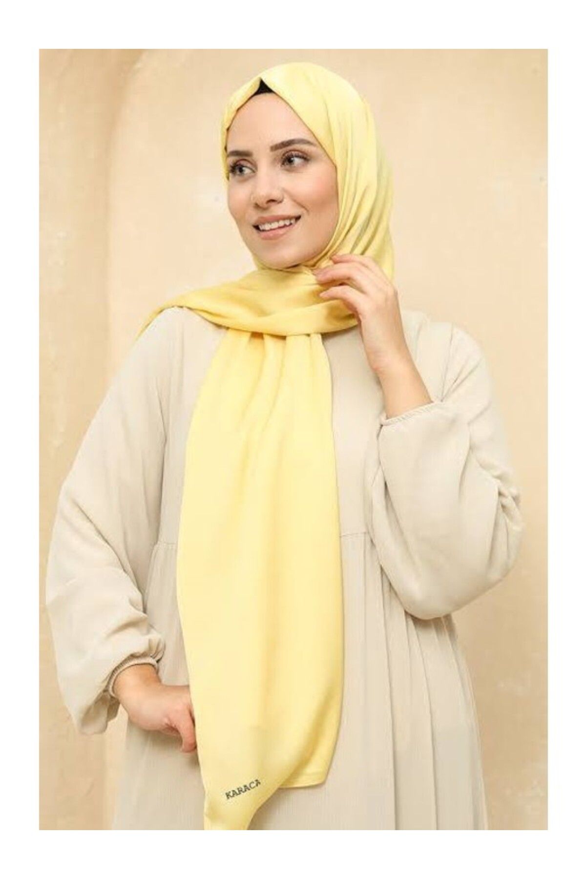 FLORA TEKSTİL ŞİFON ŞAL 180*75 SARI