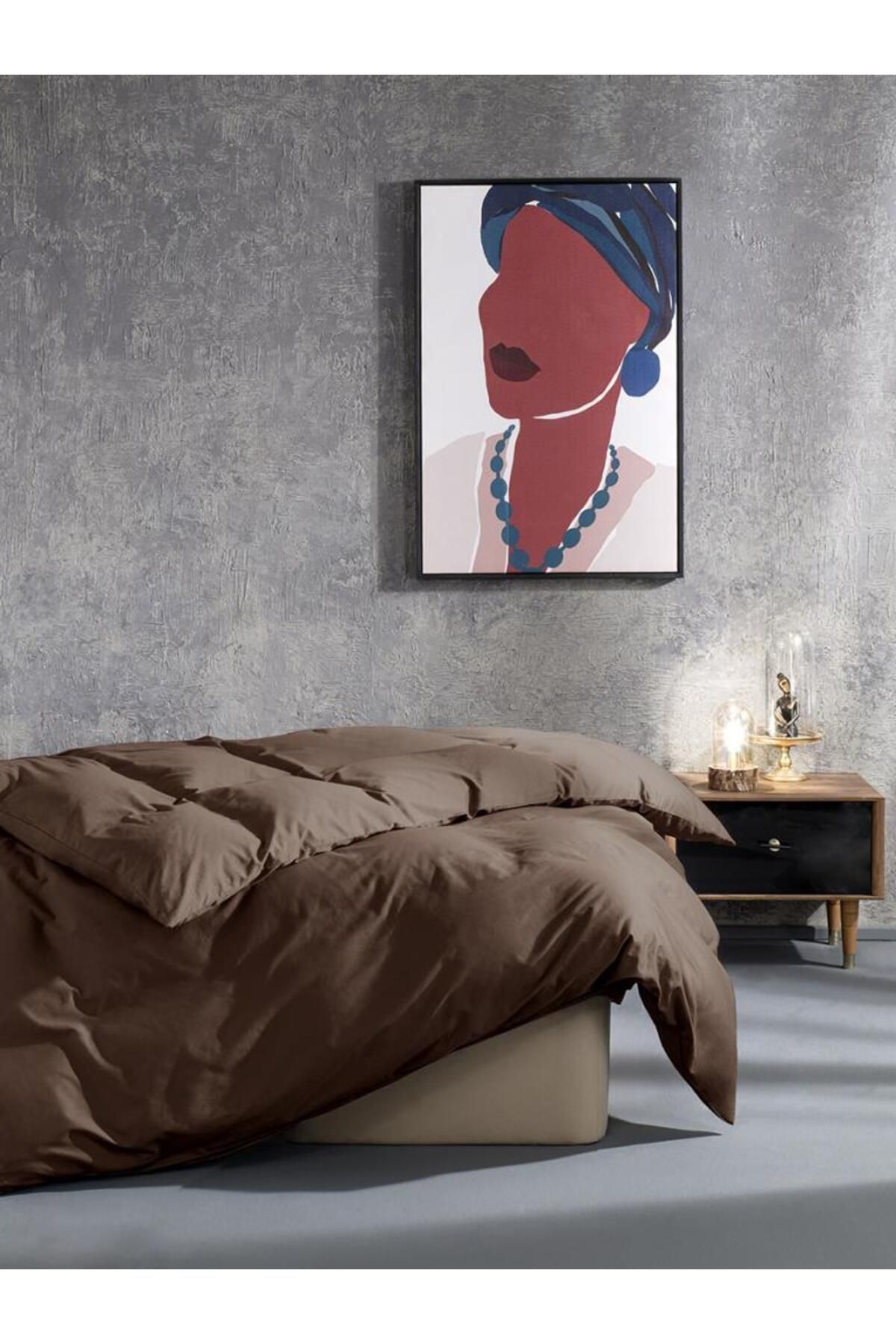 Karna Home Classic Pamuk Saten Nevresim Tek Kişilik Geniş Ölçü 200x220