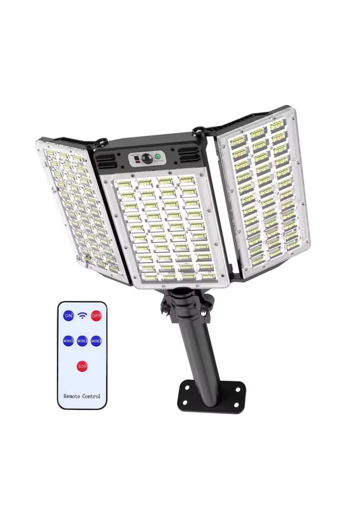 NEXTLY-Lampa solara stradala de exterior cu telecomanda NEXTLY, ajustabila, ABS, W787-2, negru 1