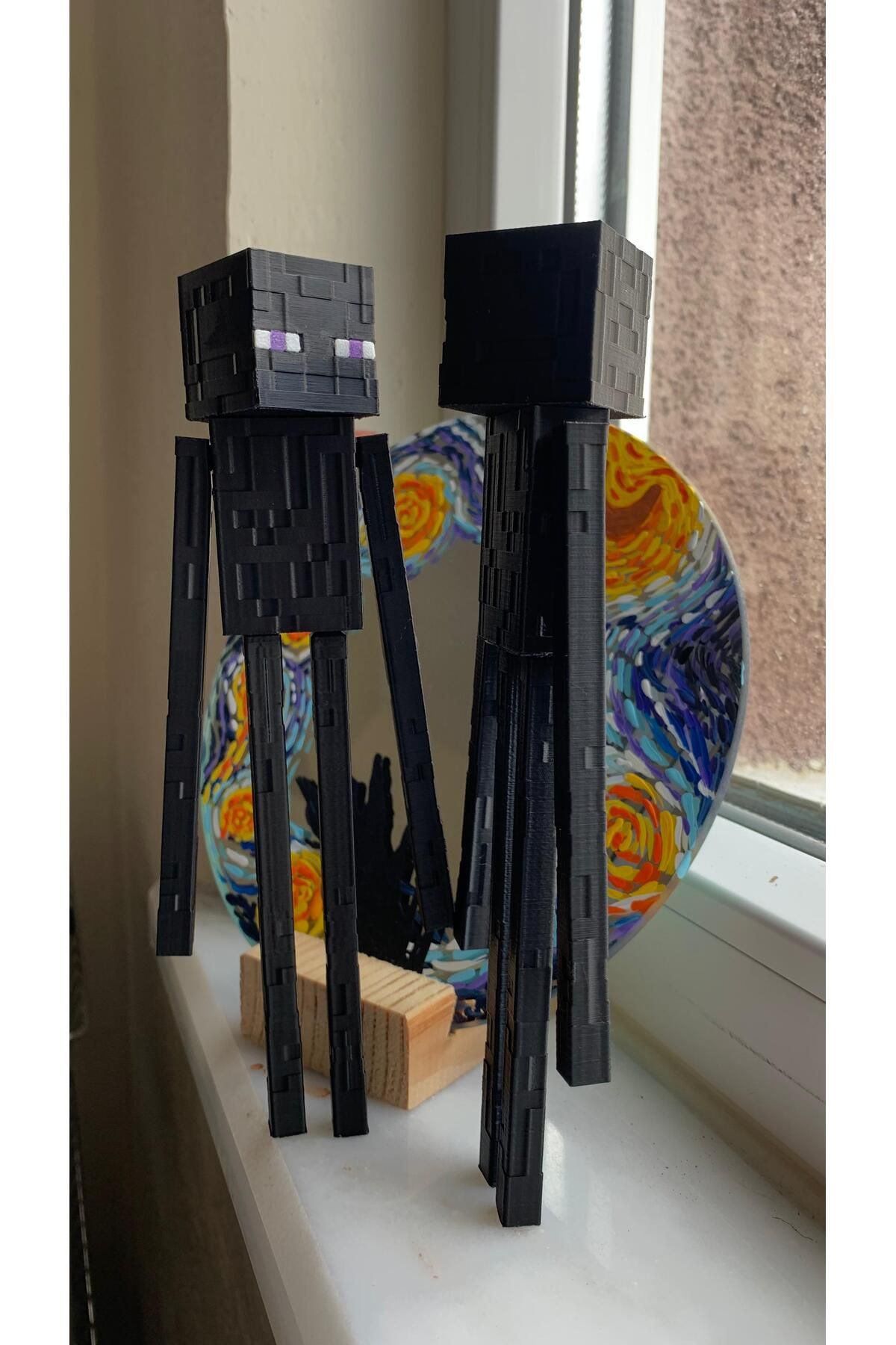 Home Enderman 3D Baskı Figürü