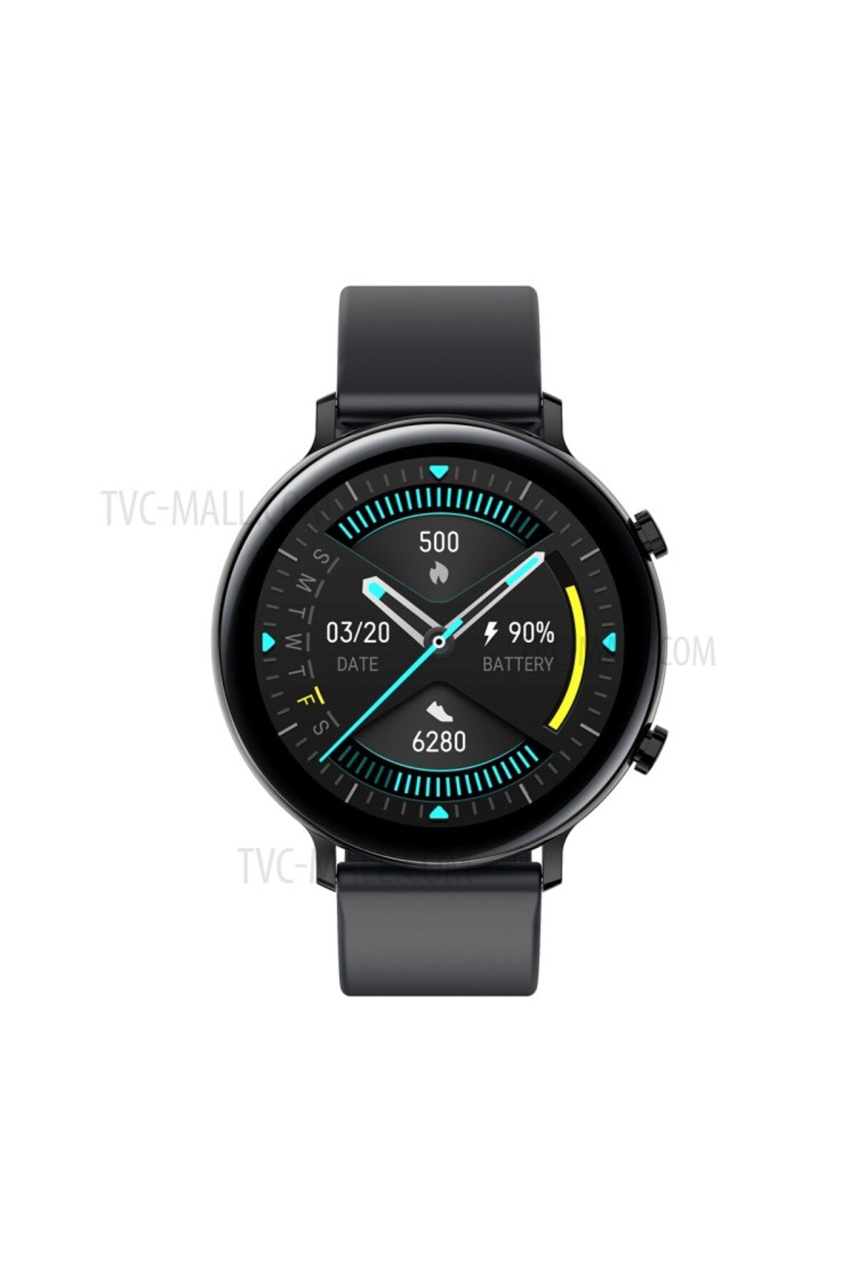 ideal STORE-Ceas smartWatch COLLECTION W33 idealSTORE, Ecran tactil IPS, Bluetooth, Notificari Twitter, mesaje, 5