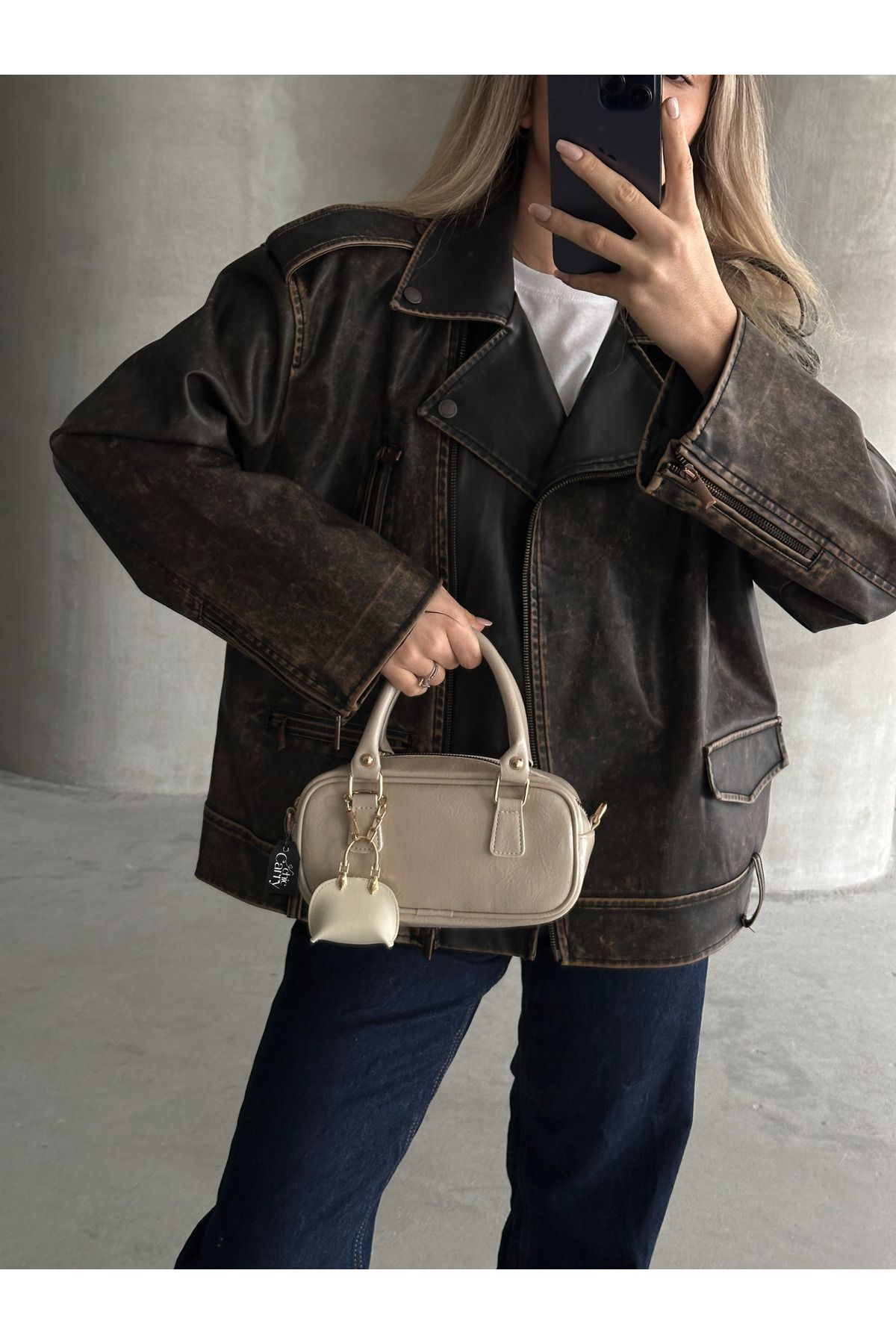 ChicCarry Tonnie Model Charm Hediyeli Kadın El Ve Omuz Çantası