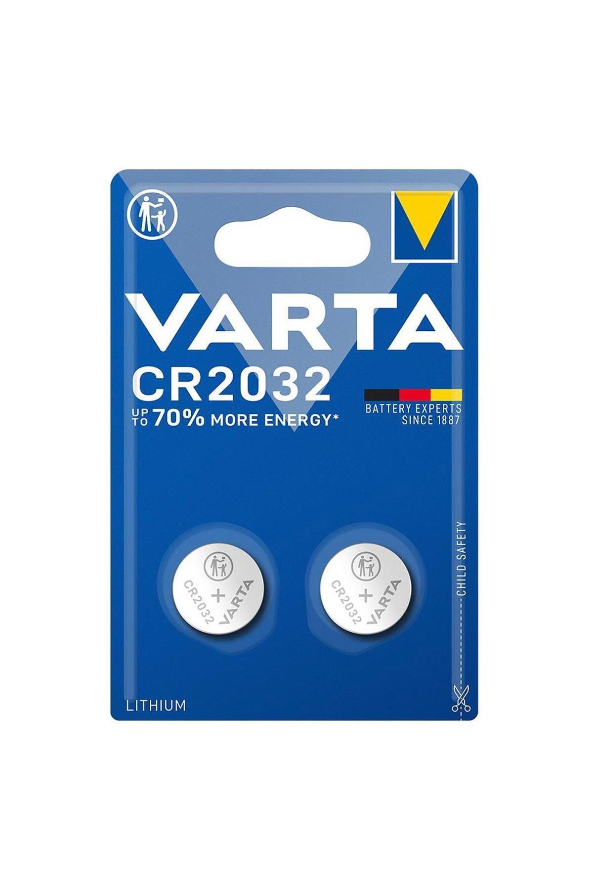 Varta Düğme Pil CR 2032 İkili