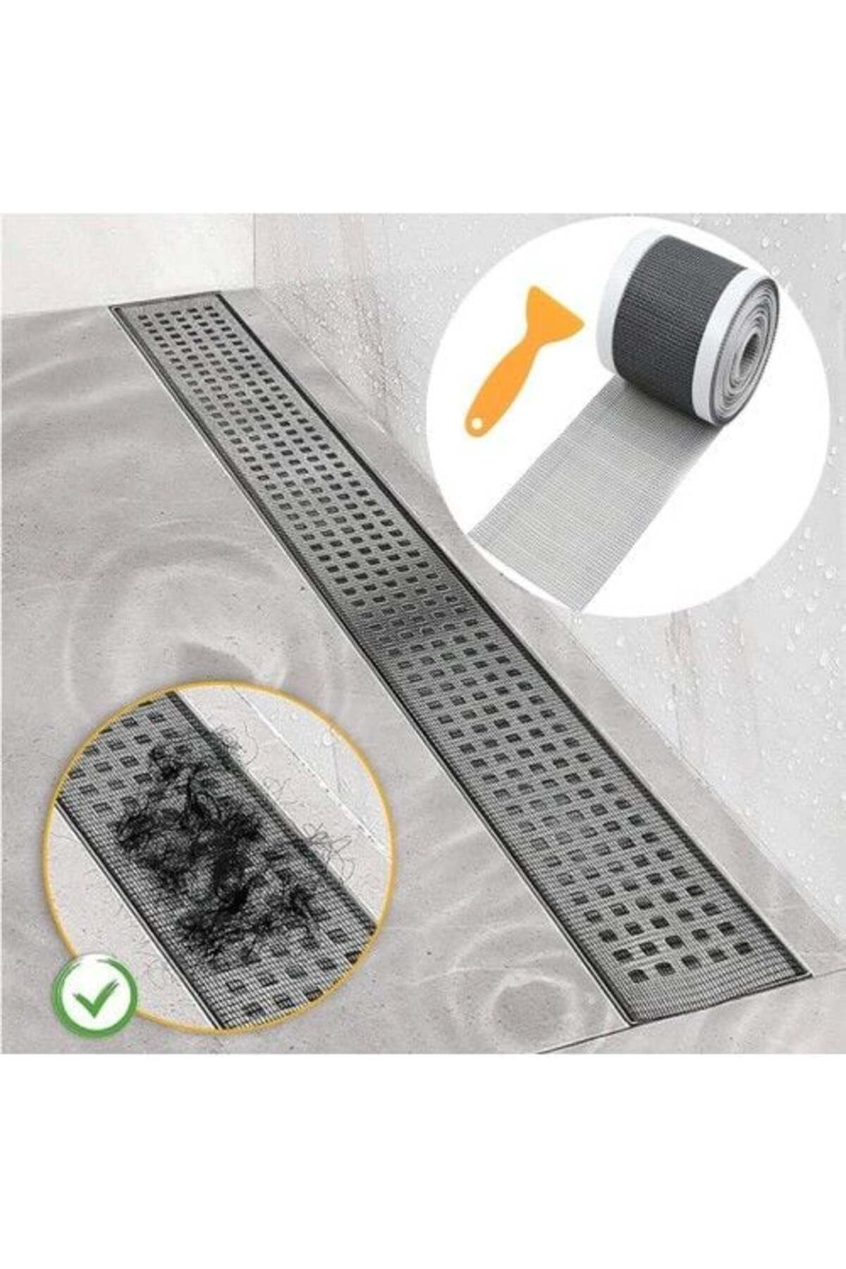 teknotrust Gider Süzgeci ve Sineklik Tamir Kiti 12 cm * 4 metre