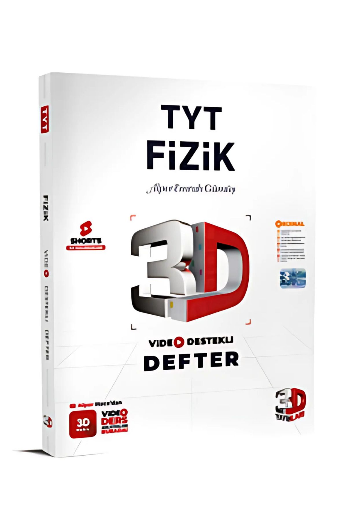 3D Yayınları 2026 3D TYT Video Destekli Defter Fizik