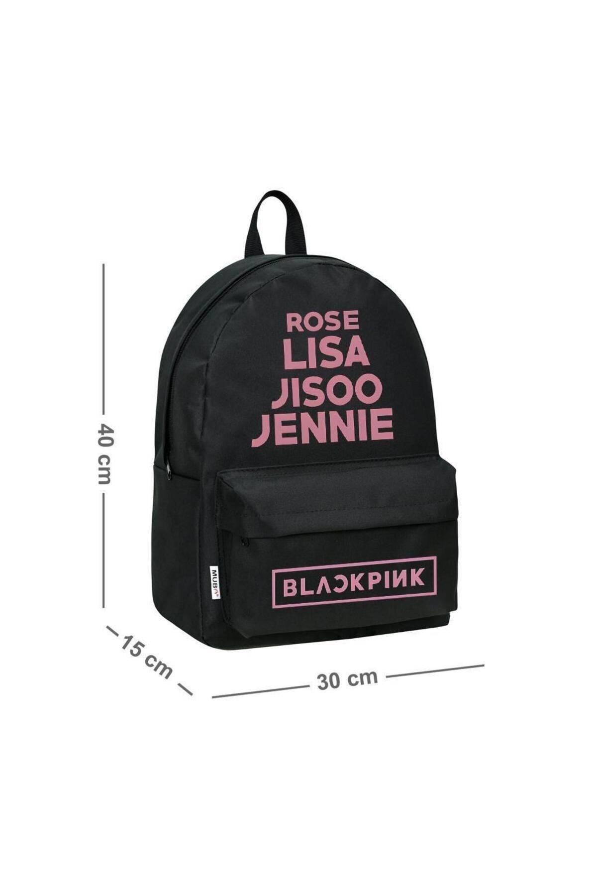 ROSE LISA JISOO JENNIE BLACKPİNK OKUL ÇANTASI İLK