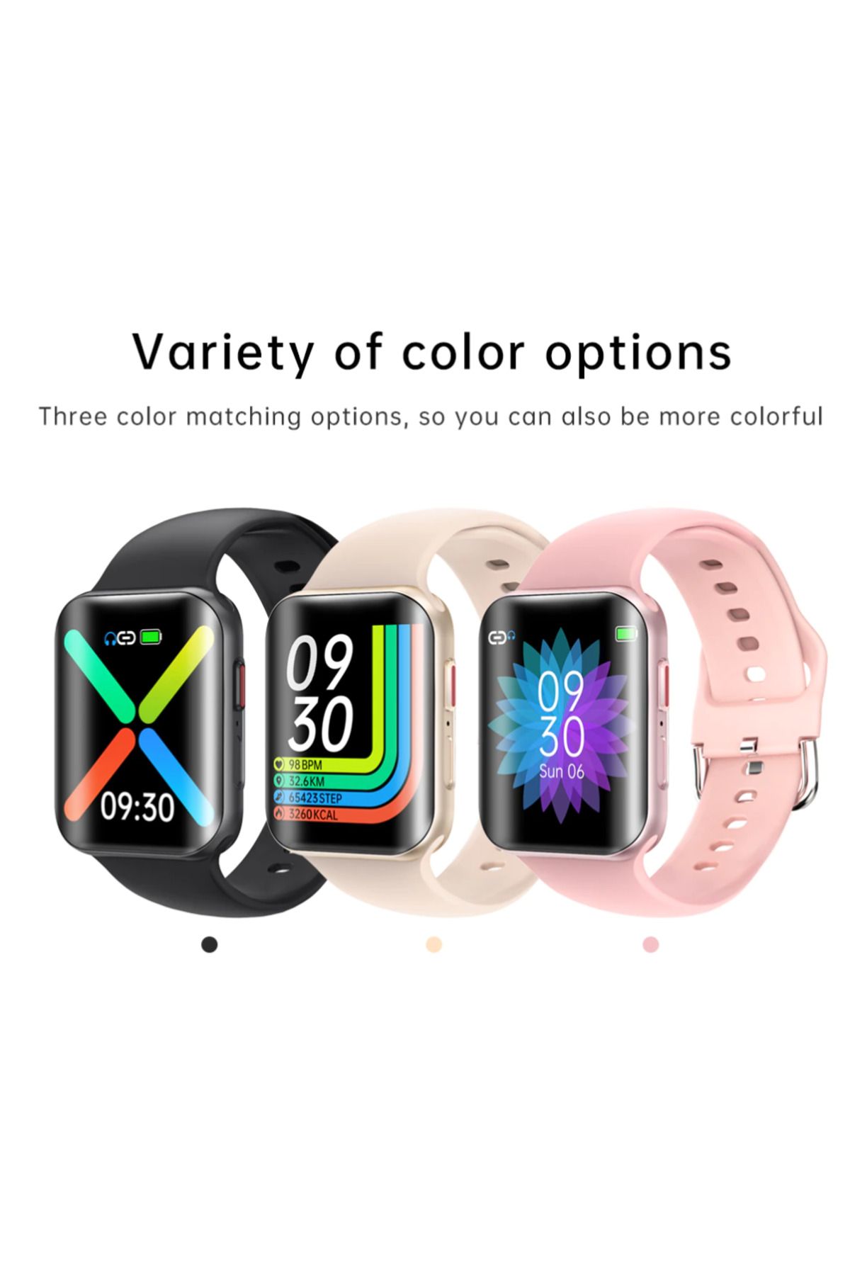 ideal STORE-Ceas Smartwatch Pro Detail idealStore, Ecran Curbat 1.54 inch, Rezistent la Apa, Compatibil iOS si A 3