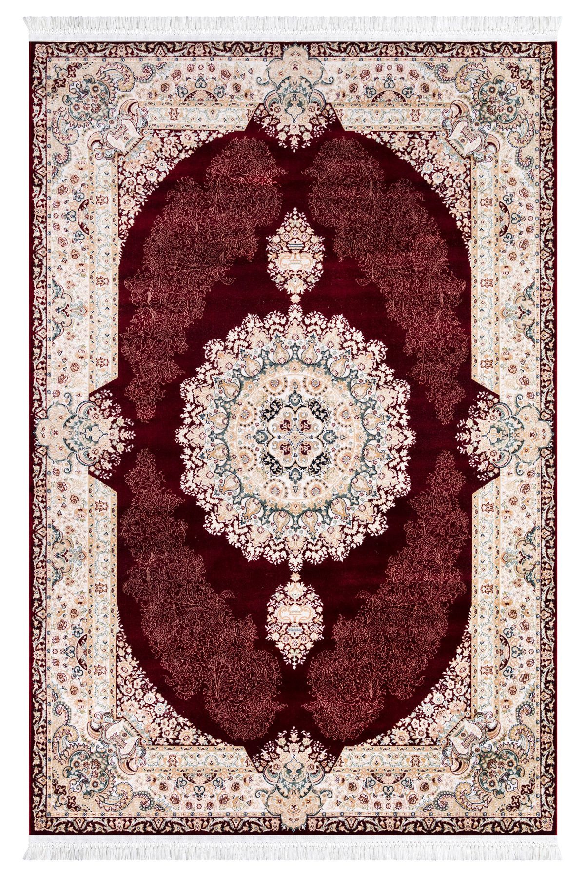 Home HANZADE, OSMANLI MELODİ İPEKSİ YÜN TUŞELİ TRİKO AKRİLİK SARAYLI OTURMA ODASI VE SALON HALISI
