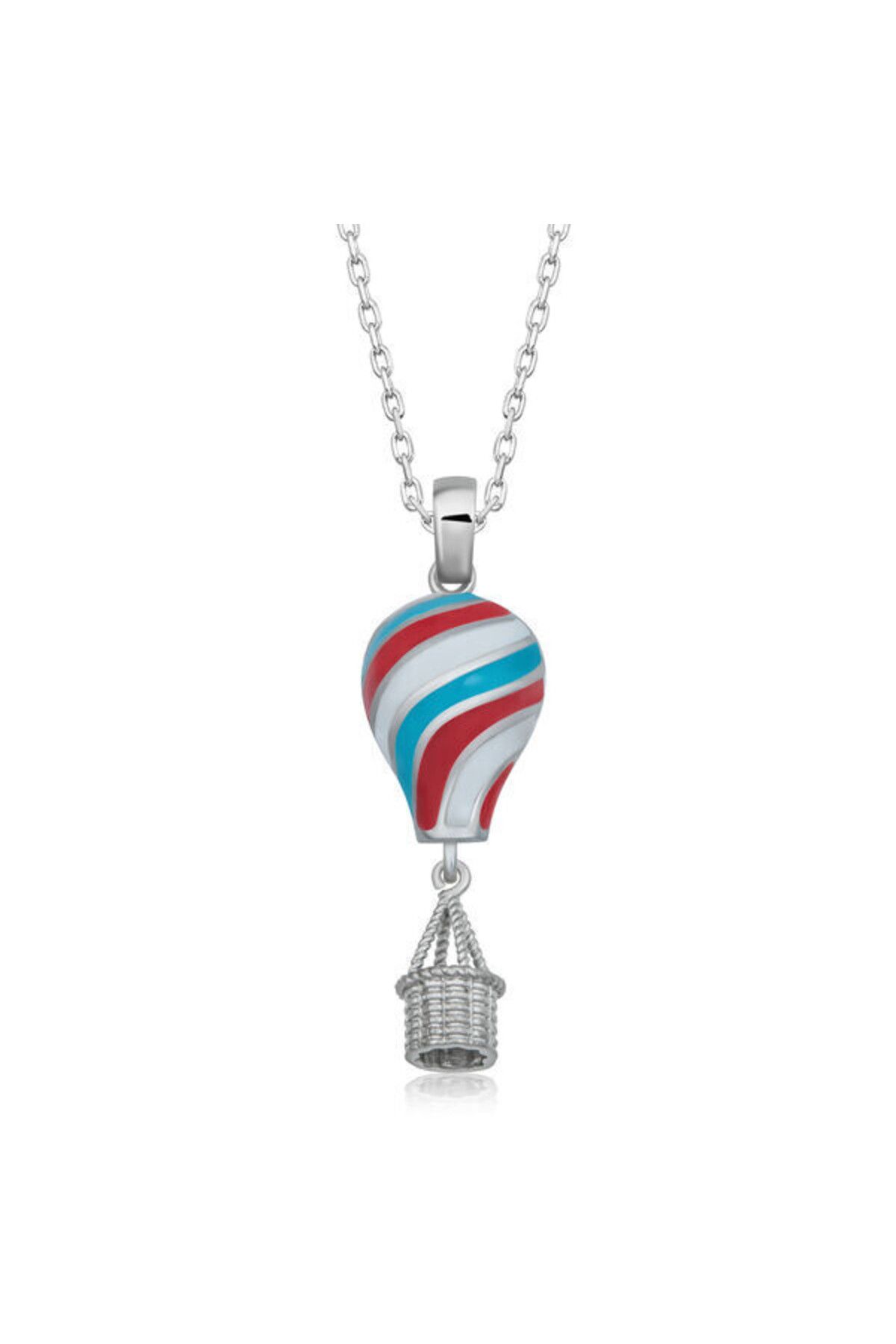 shop Kapadokya Balonu 925 Ayar Gümüş Kadın Kolye