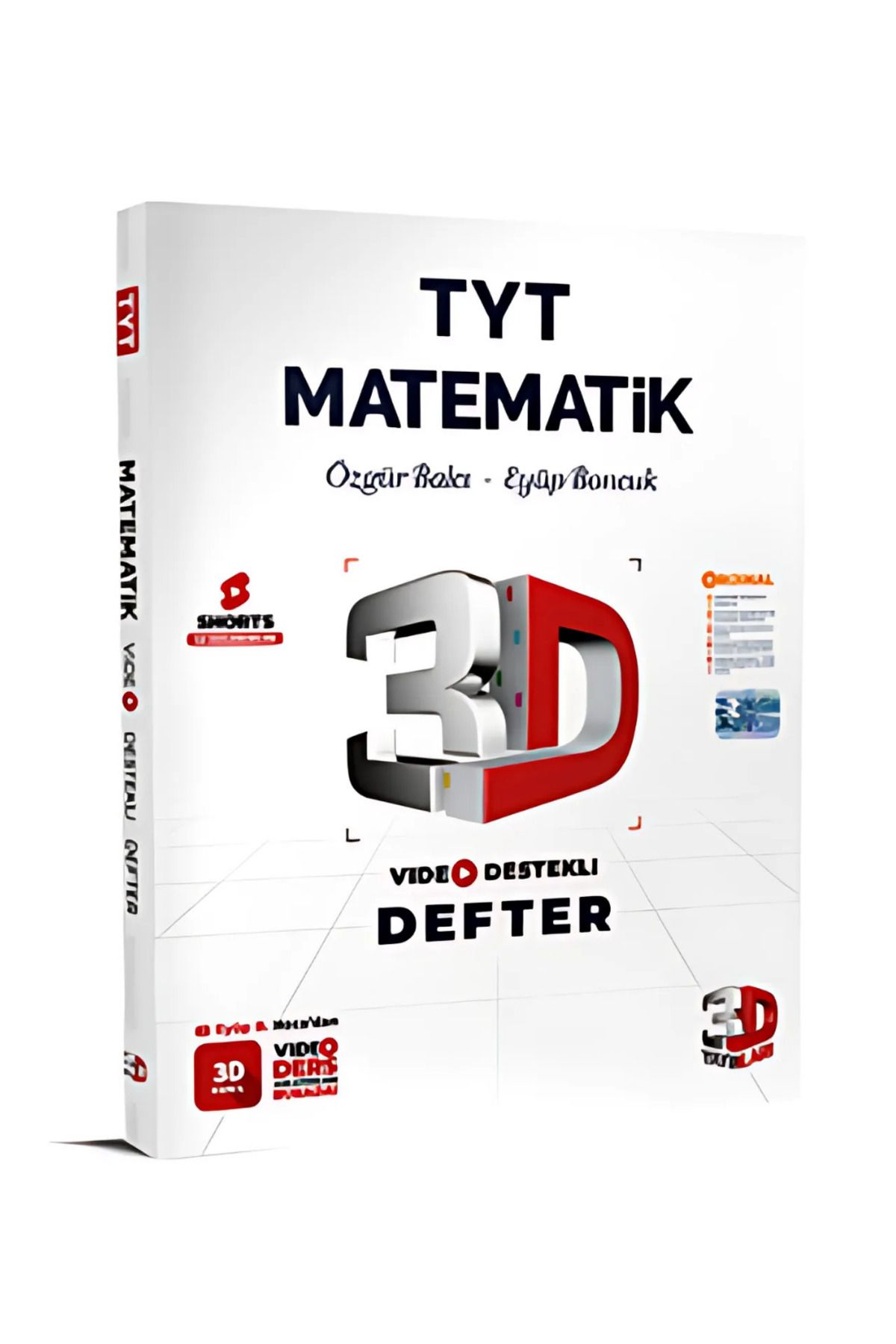 3D Yayınları 2026 3D TYT Video Destekli Defter Matematik