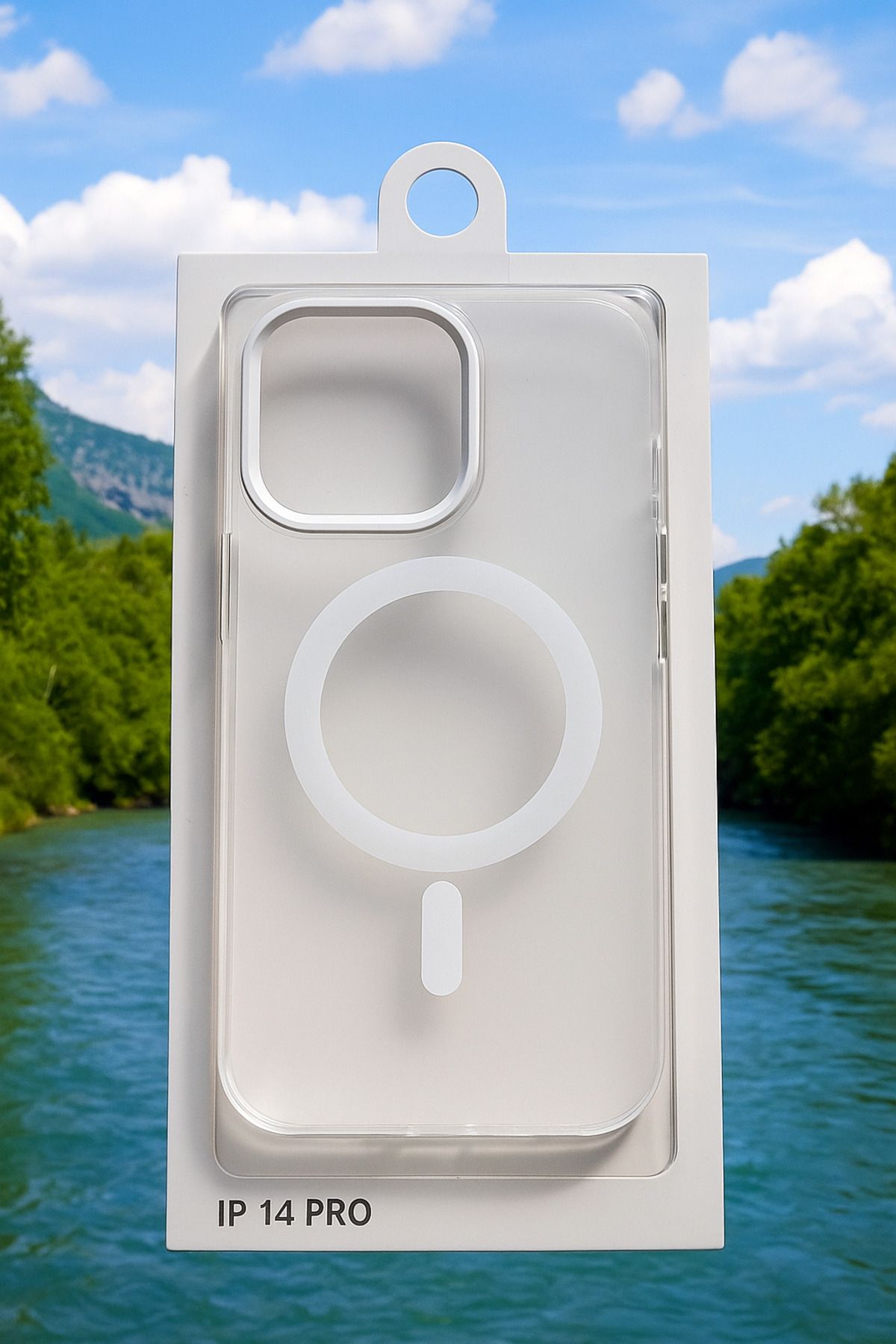 ROSSI Apple IPhone 14 Pro Magsafe Özellikli Mat Şeffaf Kılıf