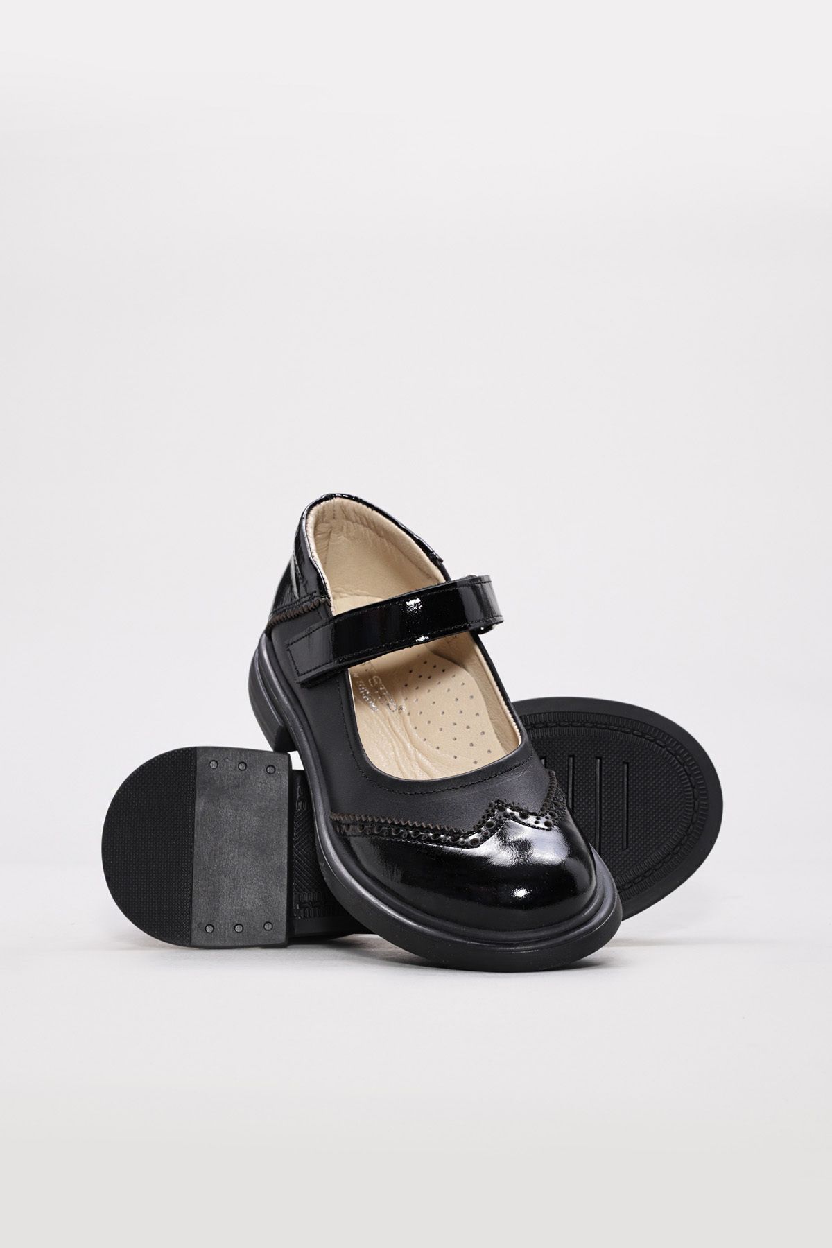 FAST STEP-Pantofi casual pentru copii unisex din piele naturală 157XA034 2