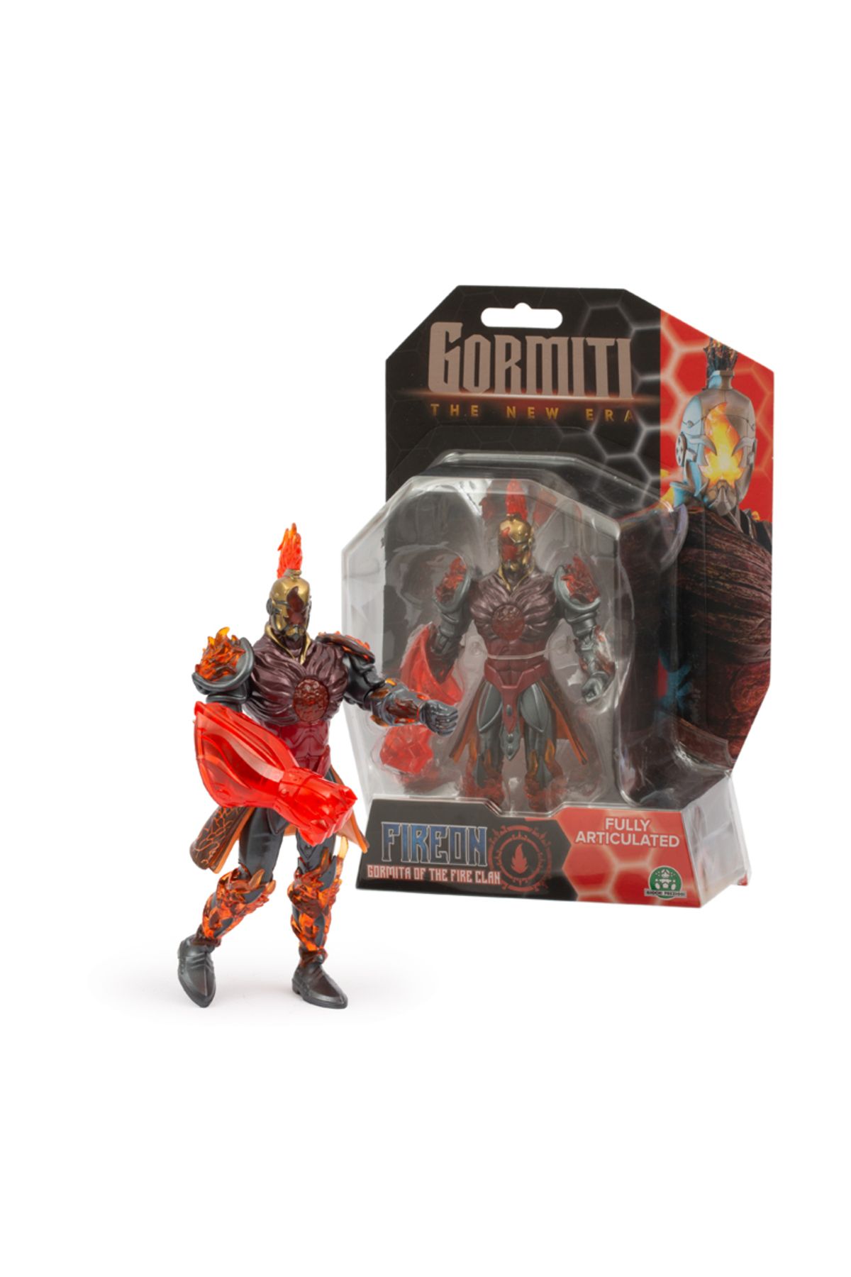 Gormiti-15 cm Figure and Accessory - Fireon Grv20200 1