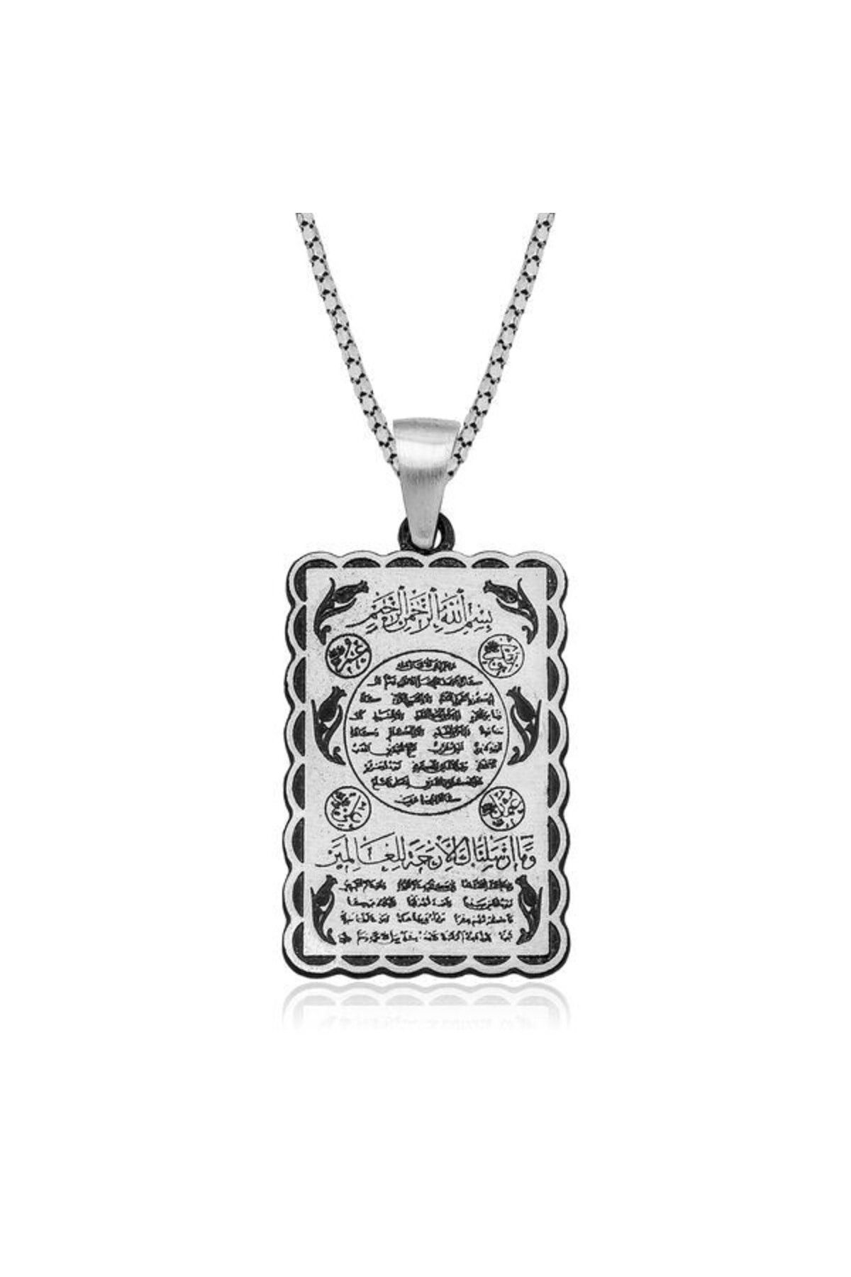 shop Hilye İ Şerif 925 Ayar Gümüş Kadın Kolye