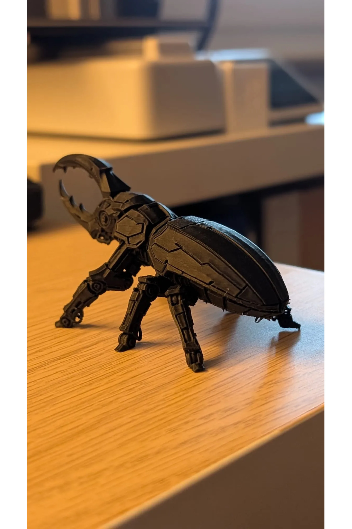 Legendary Robotic Hercules Hercules Beetle 10 cm – Personalized Named, Realistic Collectible Figure