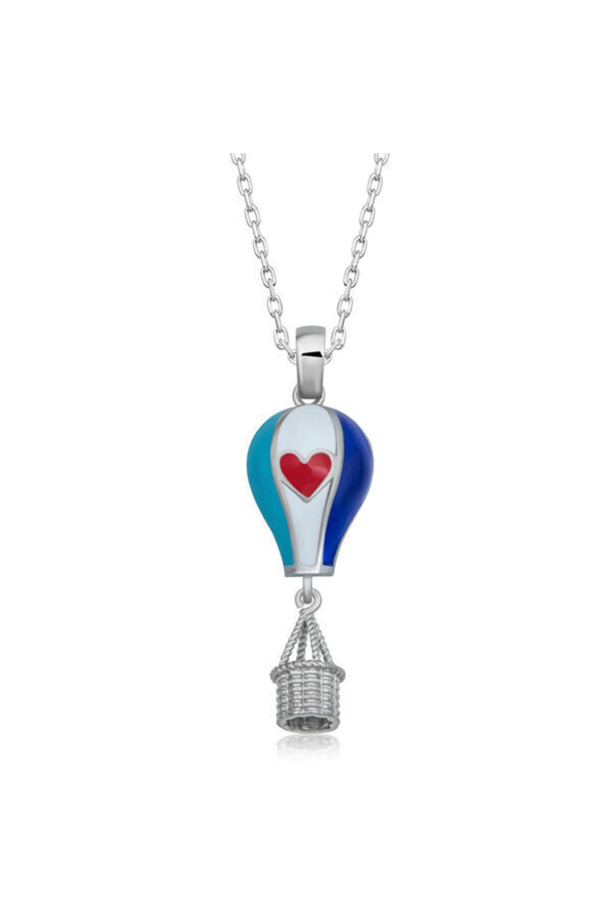 shop Kapadokya Balonu 925 Ayar Gümüş Kadın Kolye
