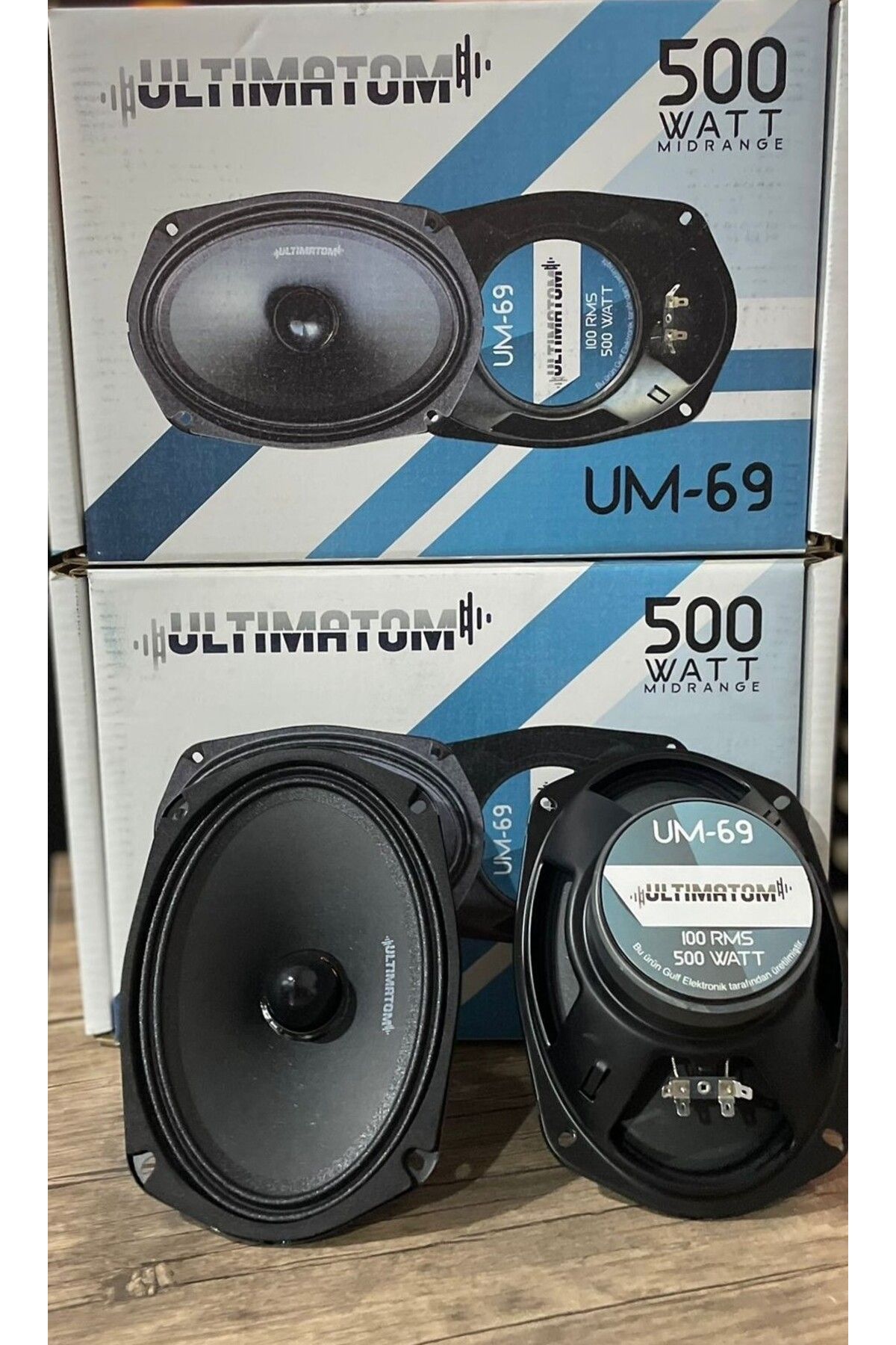Ultimatom ULTİMATOM OVAL MİDRANGE 500 WATT 100 RMS