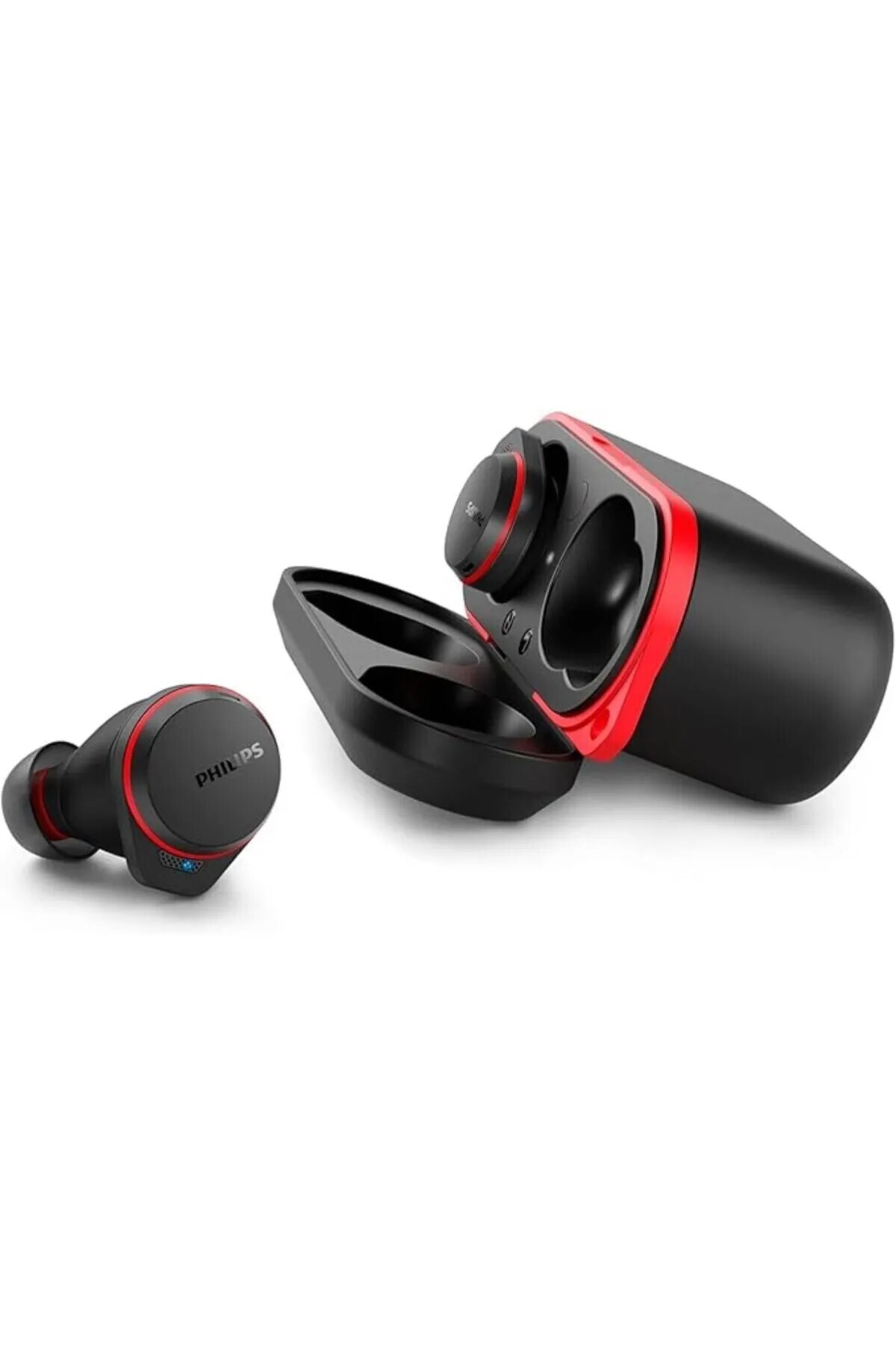 Philips TAA5508BK/ kablosuz kulaklık | doğal ses çıkaran kulaklık | gürültü önleyici Pro |28 SAAT