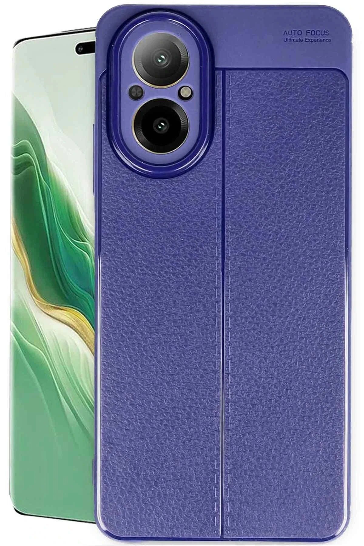 Toptan Bulurum Realme 12 Lite Kılıf Auto Focus Kapak - Lacivert