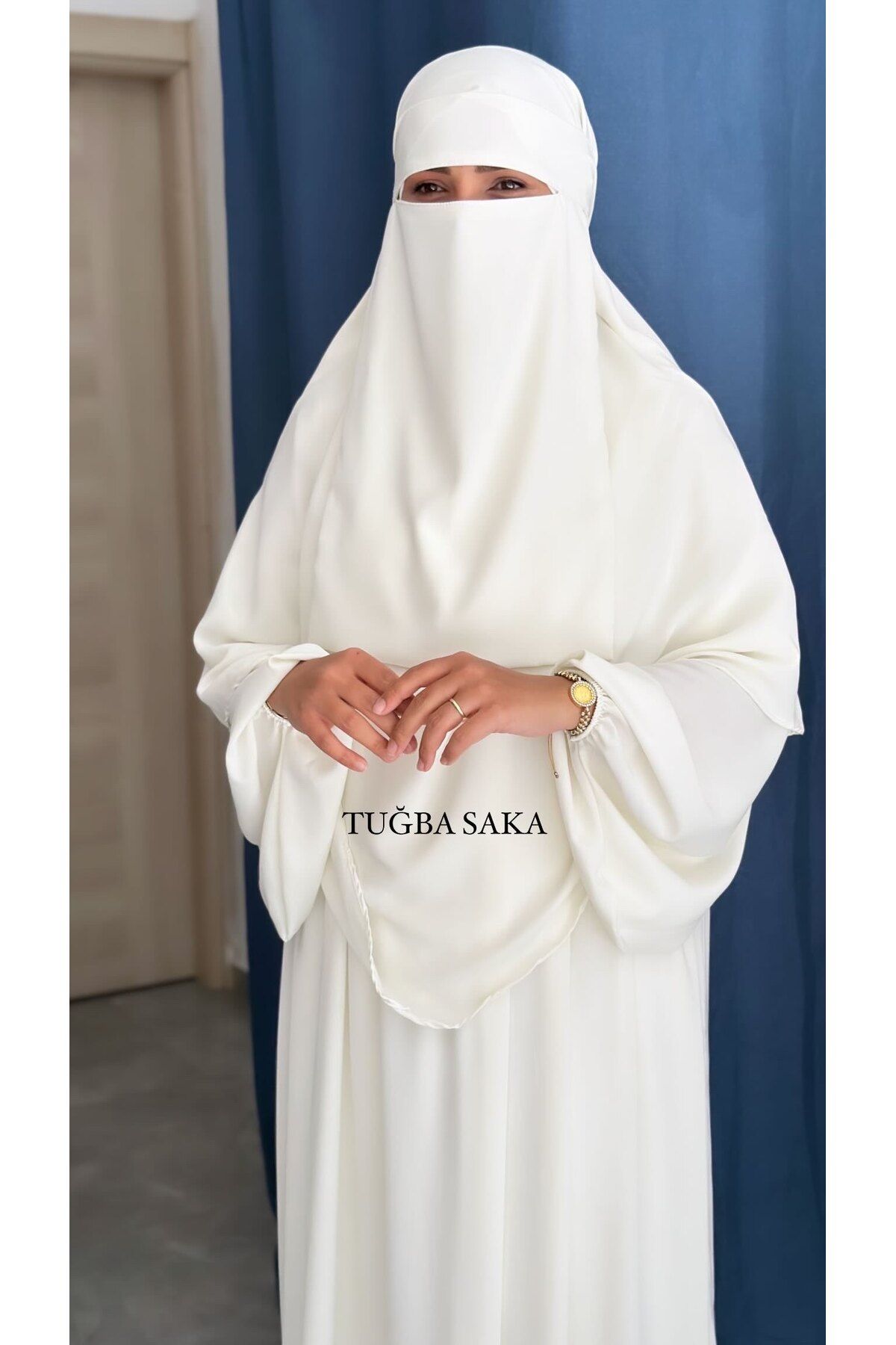 Hijab ELBİSE - SUFLE - PEÇE - 3LÜ TAKIM MEDİNE KUMAŞ
