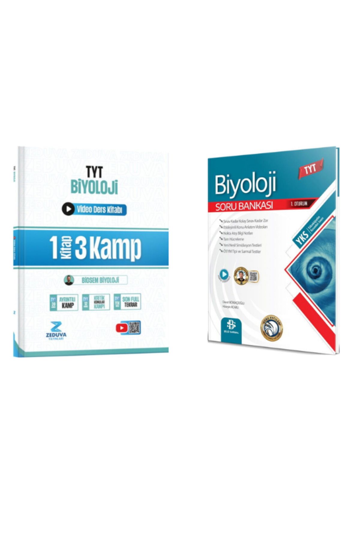 Yargı Yayınları 2026 biosem tyt biyoloji kamp ve bilgi sarmal tyt biyoloji soru bankası