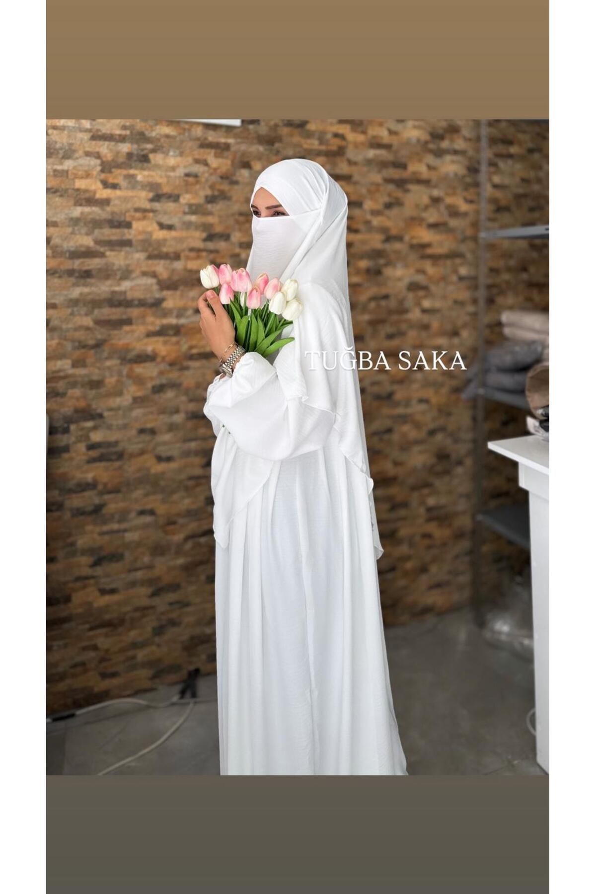 Hijab ELBİSE - SUFLE AYROBİN KUMAŞ TAKIM
