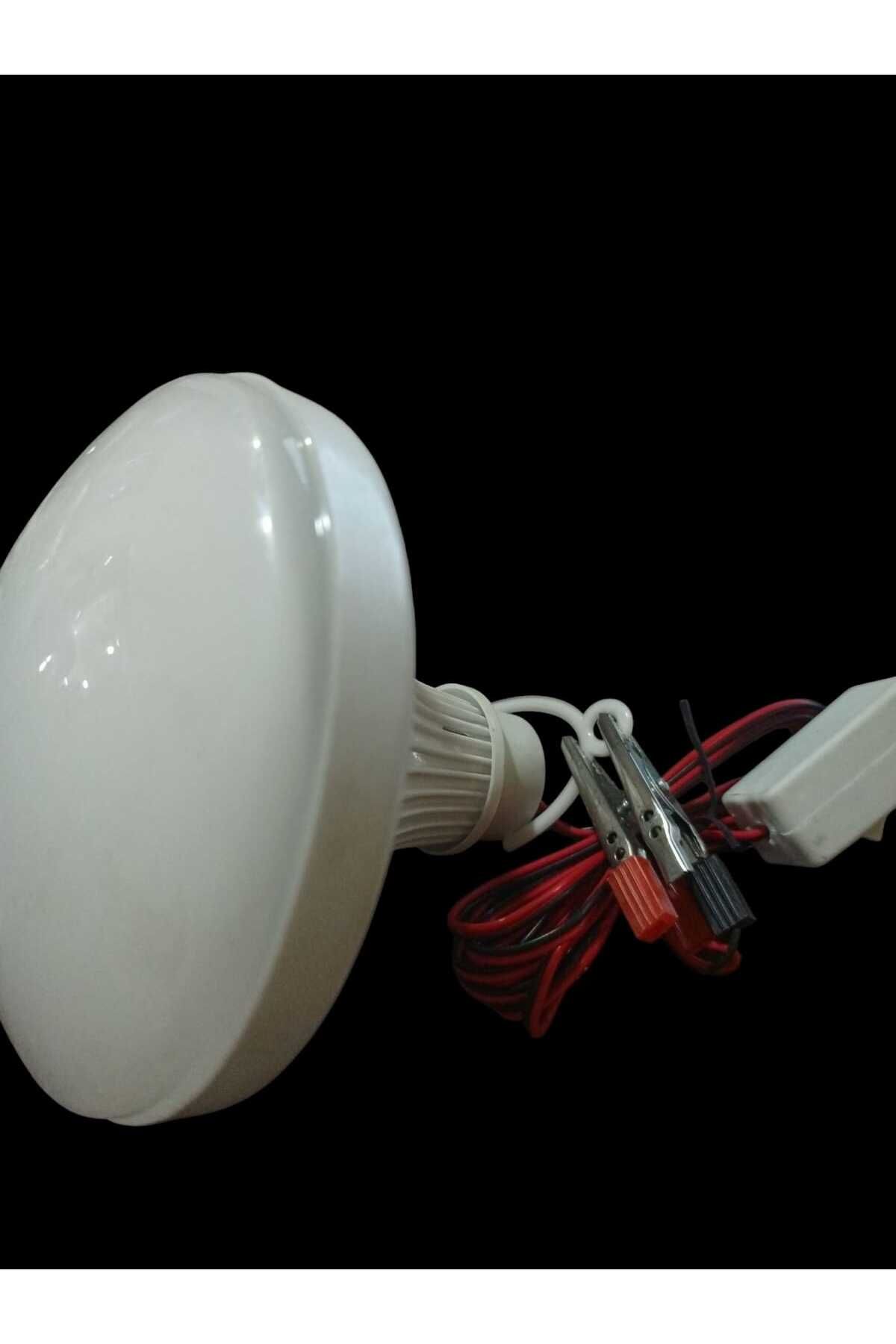 Greyder GD910 Akü Seyyar Lamba Led Ampul 12V 24W 1.5 Metre Kablo